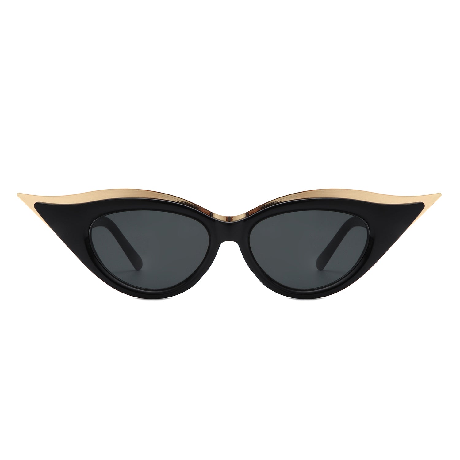 HS1237 - Women Round FASHION Extreme Cat Eye Wholesale SUNGLASSES