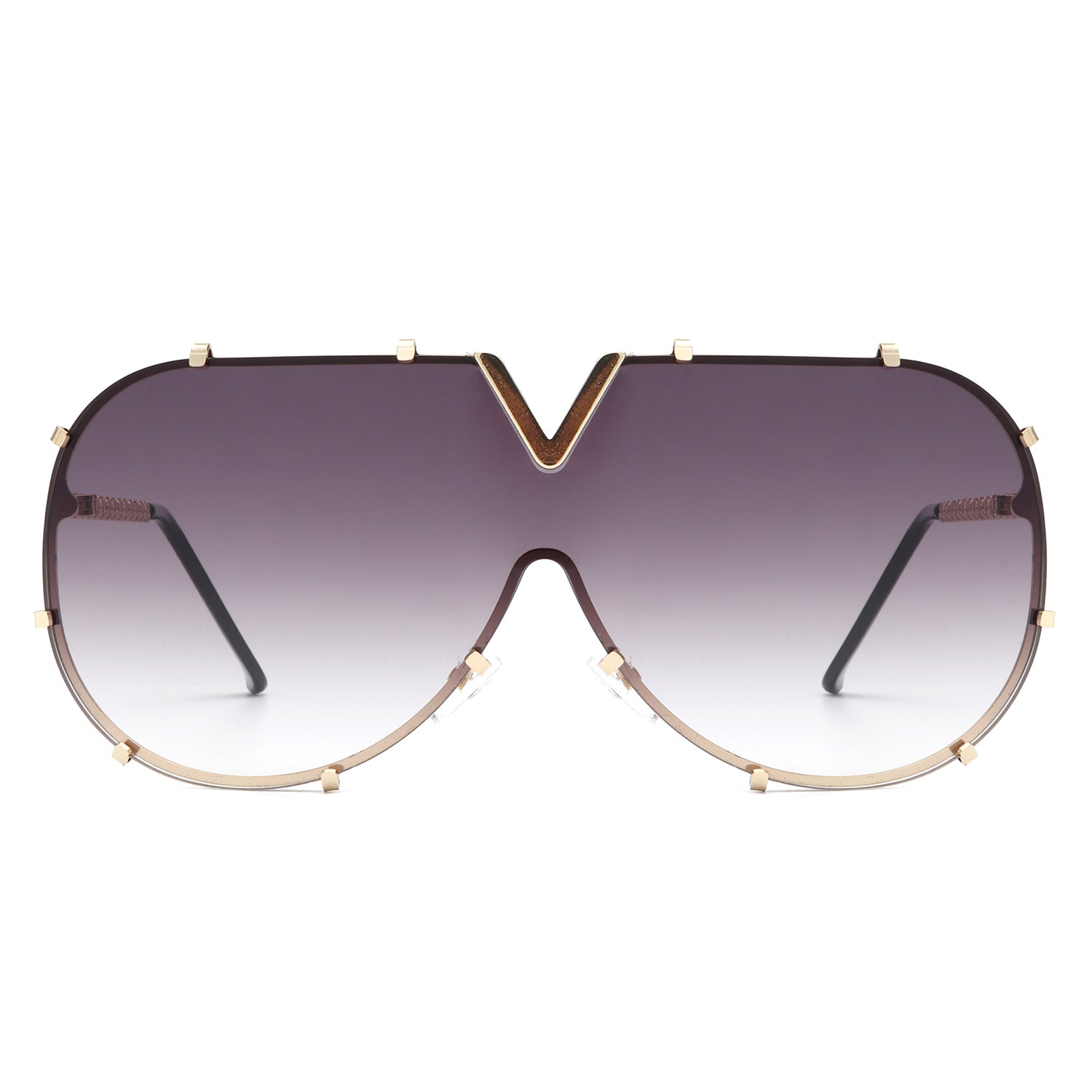 HJ3031 - Oversize Fashion Luxury Women Aviator Wholesale SUNGLASSES