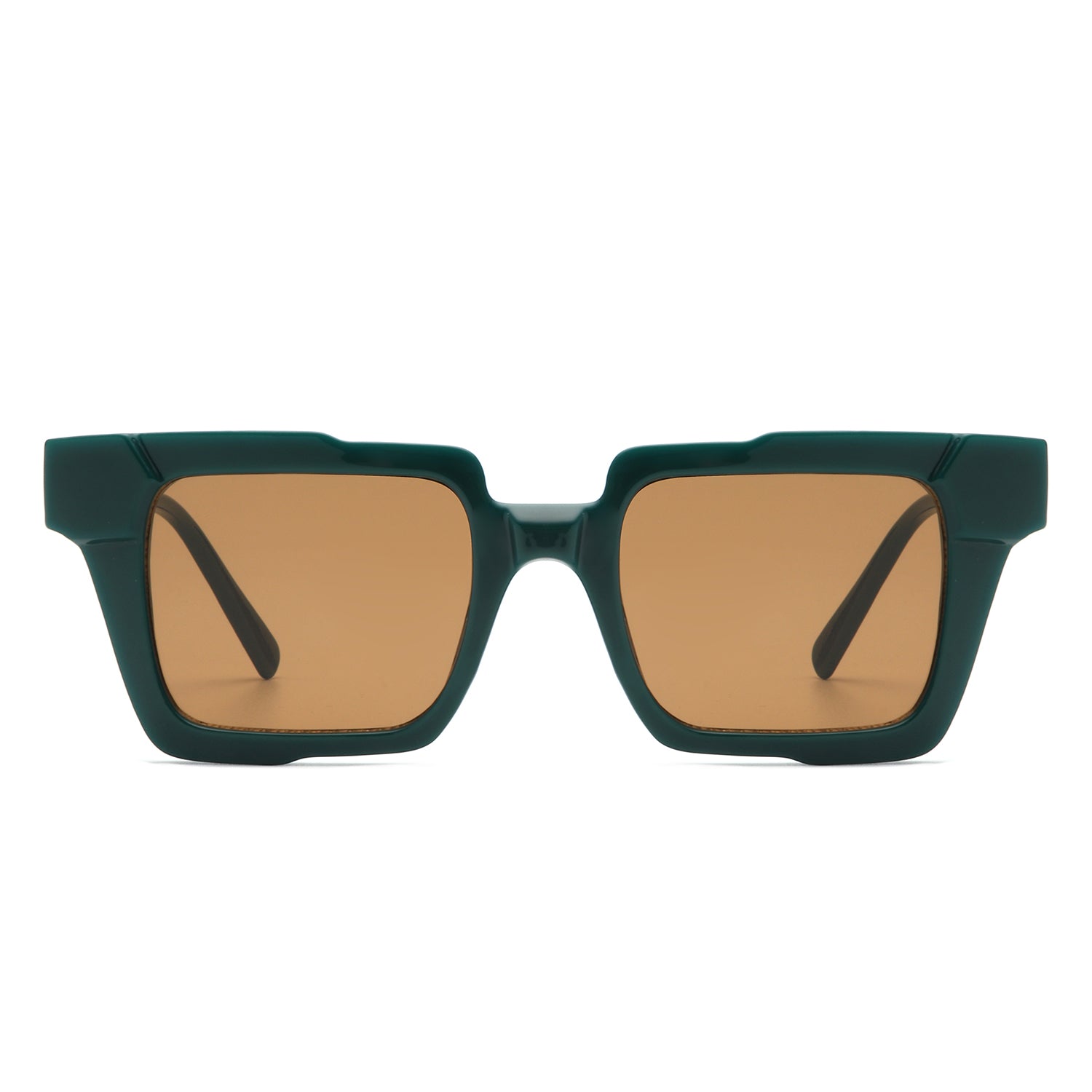 HS1262 - Square Geometric Fashion Flat Top Wholesale Sunglasses
