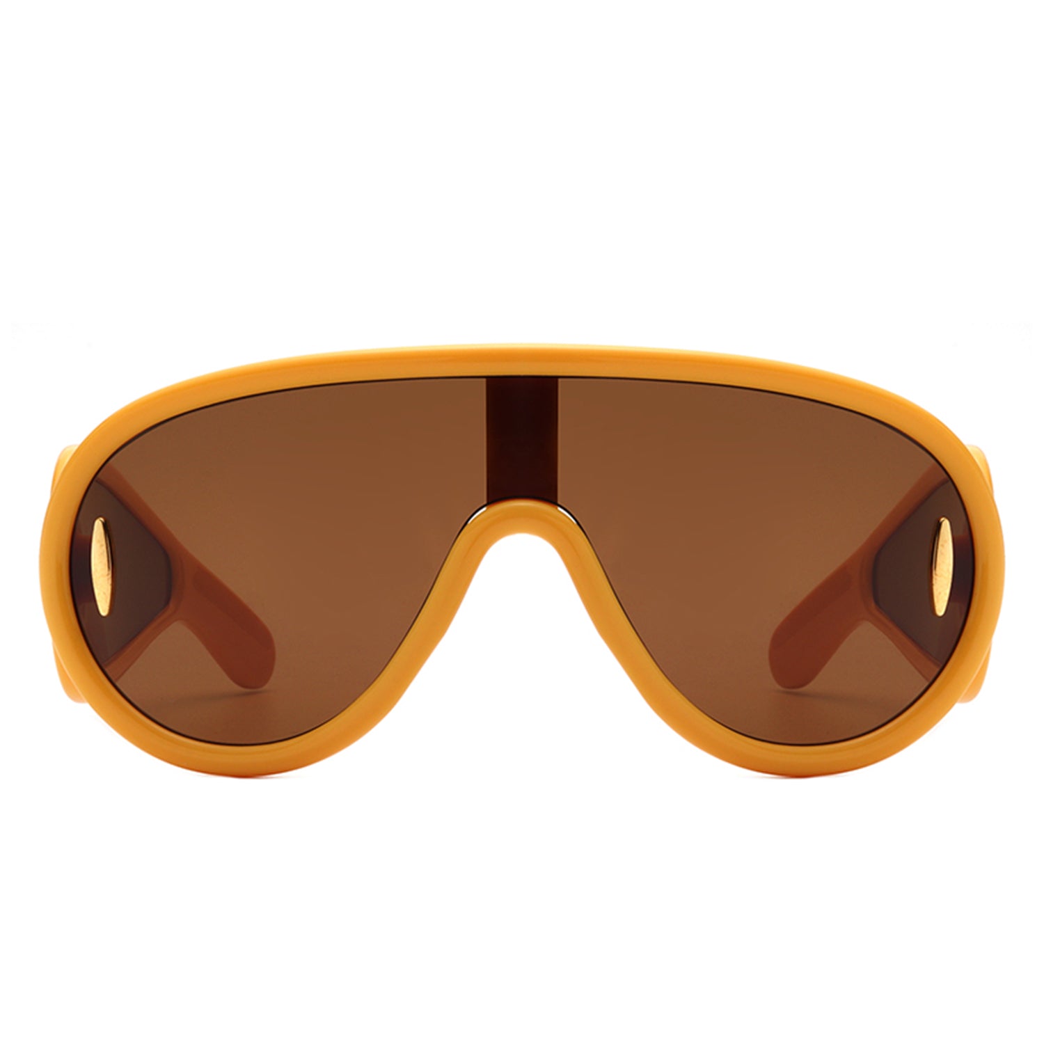 HS3020-1 - Oversize Modern Chic Thick FRAME Aviator Fashion Wholesale Sunglasses