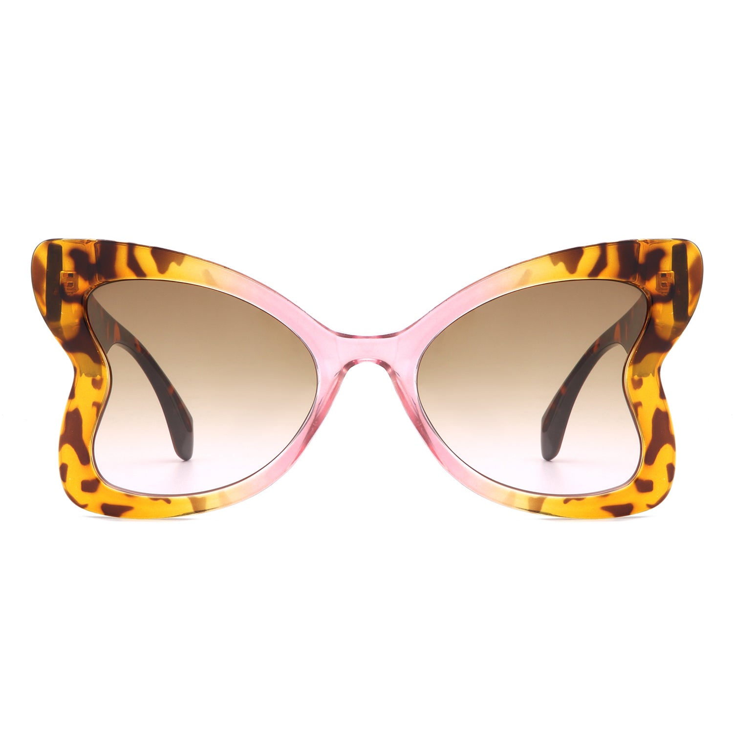 HS1284 - Women Oversize Butterfly Shape Fashion Cat Eye Wholesale SUNGLASSES