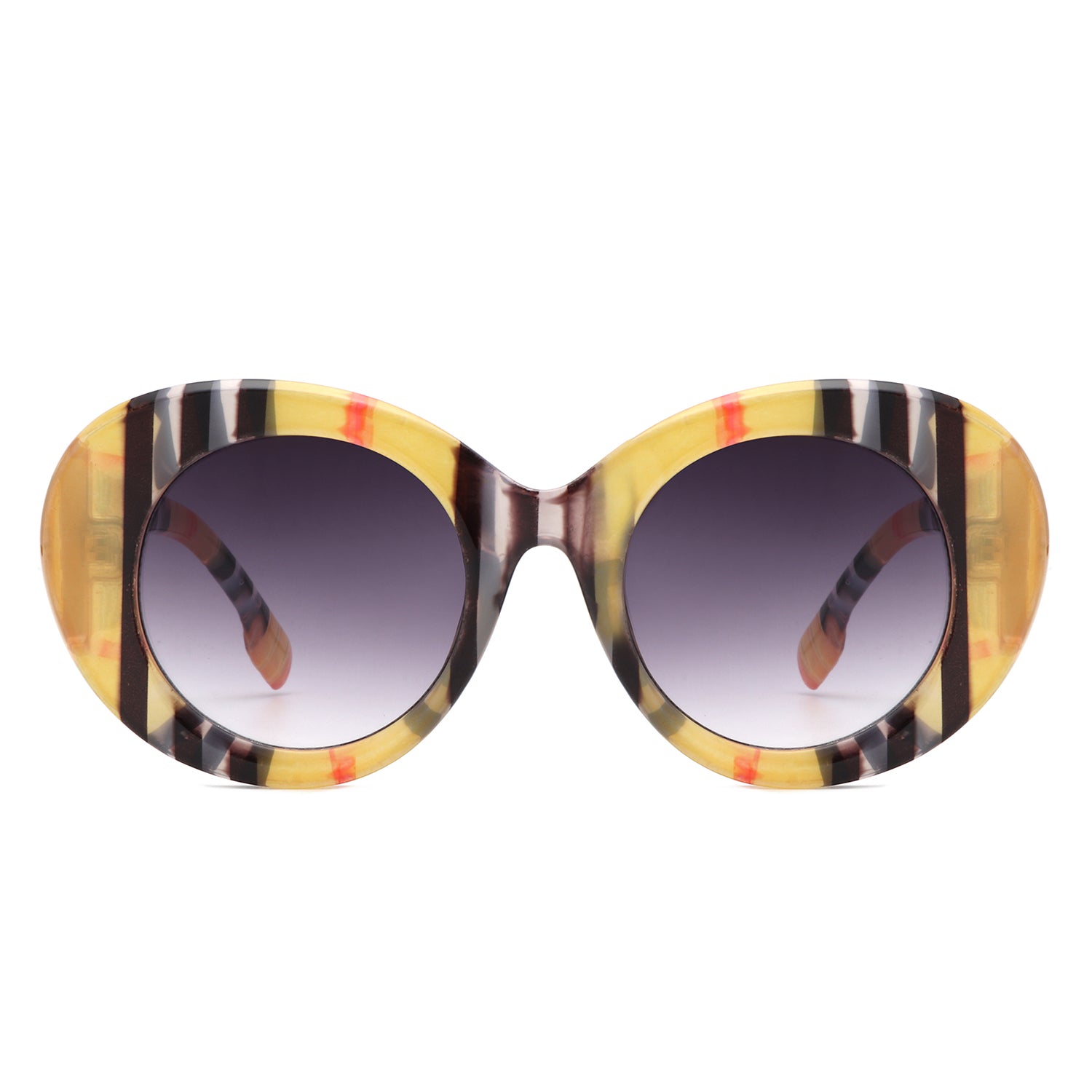 HS1279 - Oversize Round Women Oval Fashion Wholesale Sunglasses