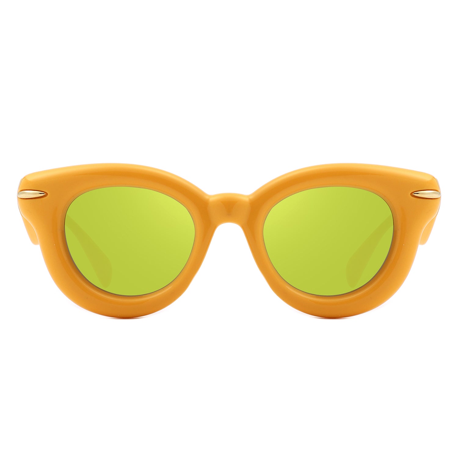 HS1321 - Round Thick FRAME Retro Circle Wholesale Sunglasses