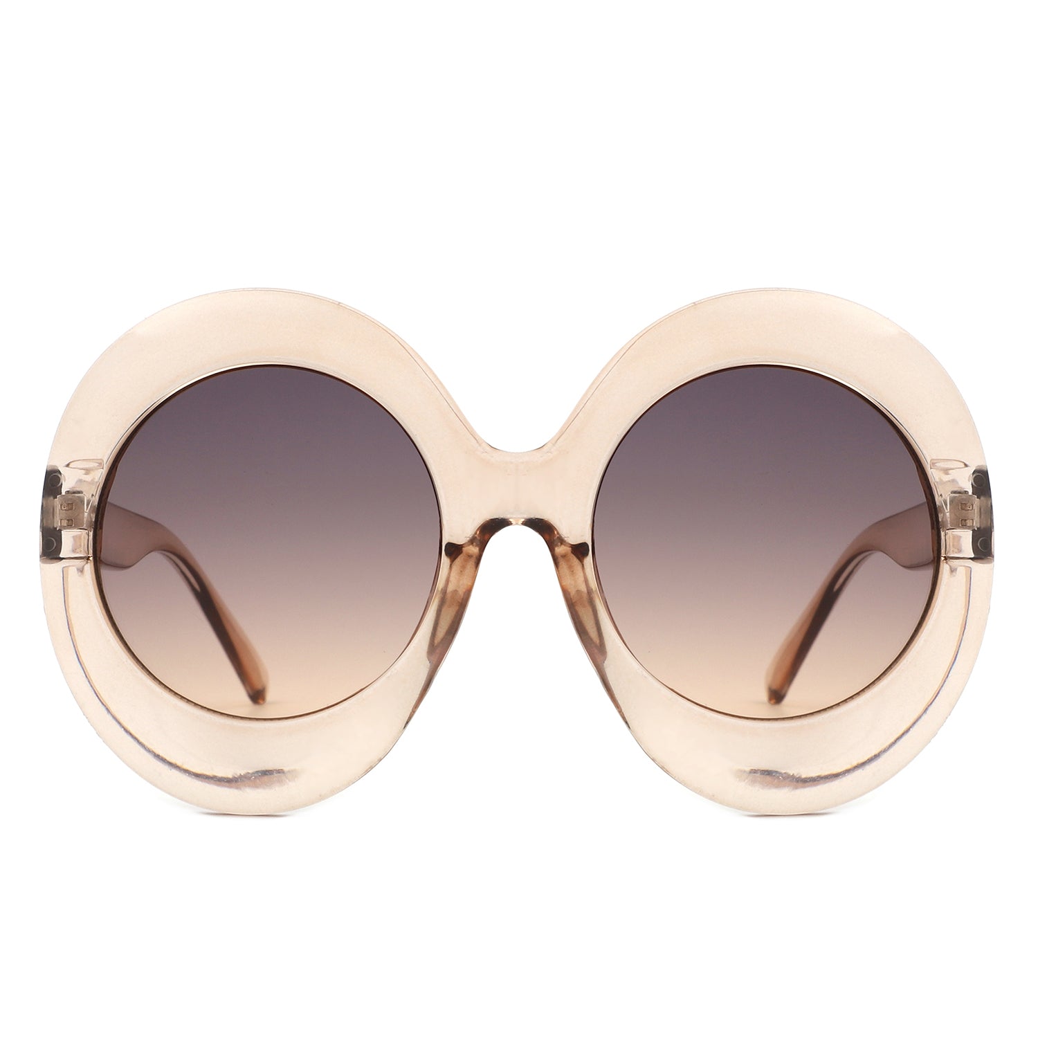 HS1296 - Oversize Oval Women FASHION Round Wholesale SUNGLASSES