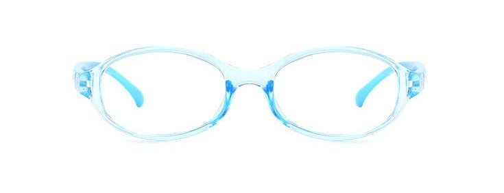 HK1003 - Kids Oval Slim Round Blue Light Blocker GLASSES