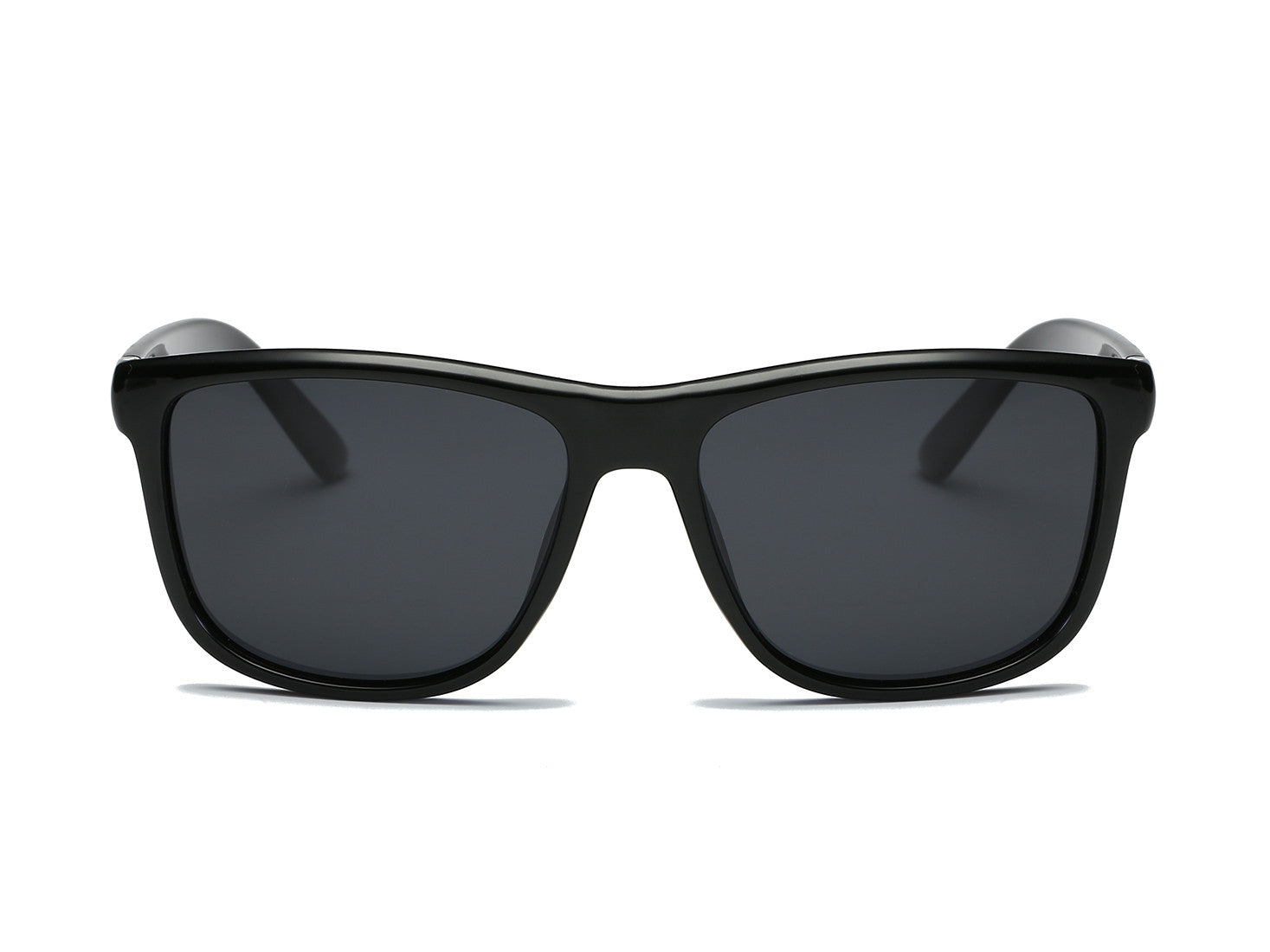 P1001 - Square Retro Polarized Flat Top Sunglasses Assorted/Mixed