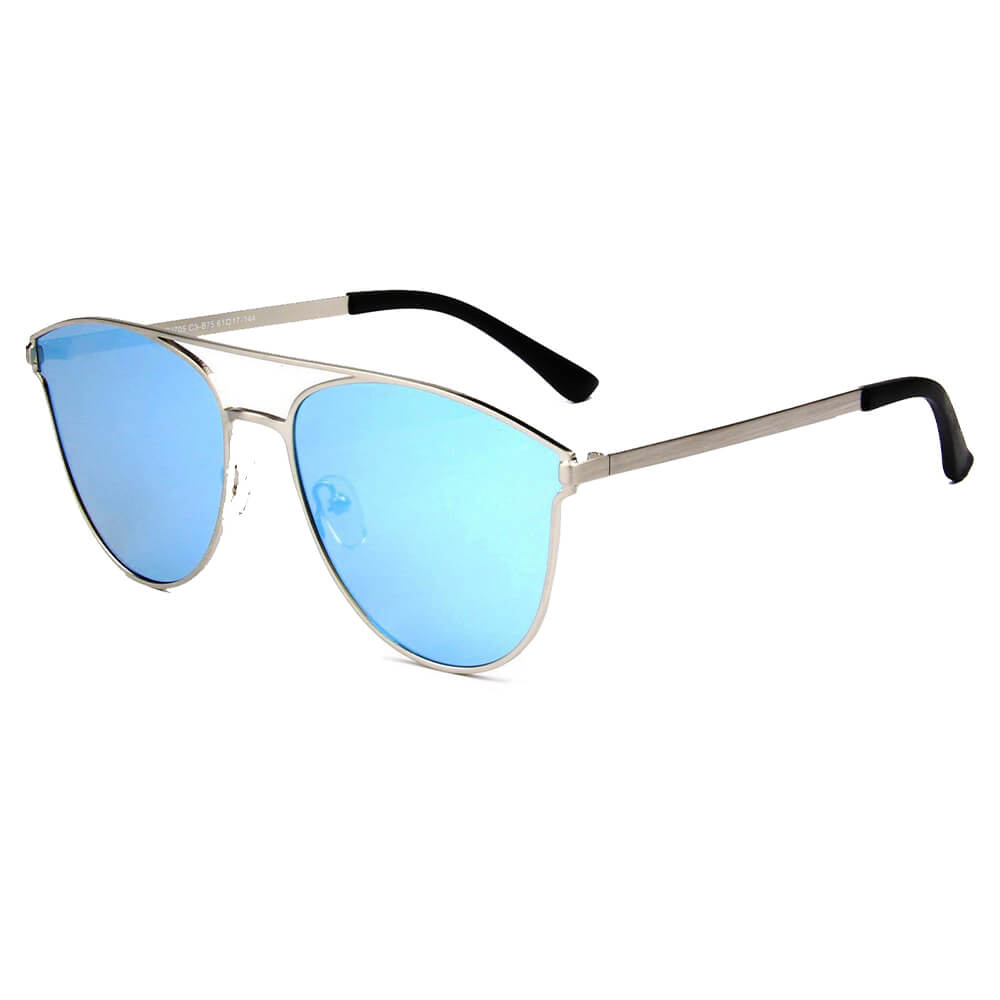 SHIVEDA-PJ705 - Women Polarized Round Fashion Sunglasses Blue