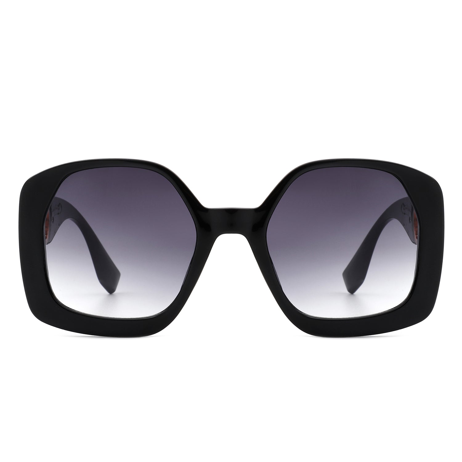 HS2080 - Oversize Chunky Square Women Fashion Sunglasses