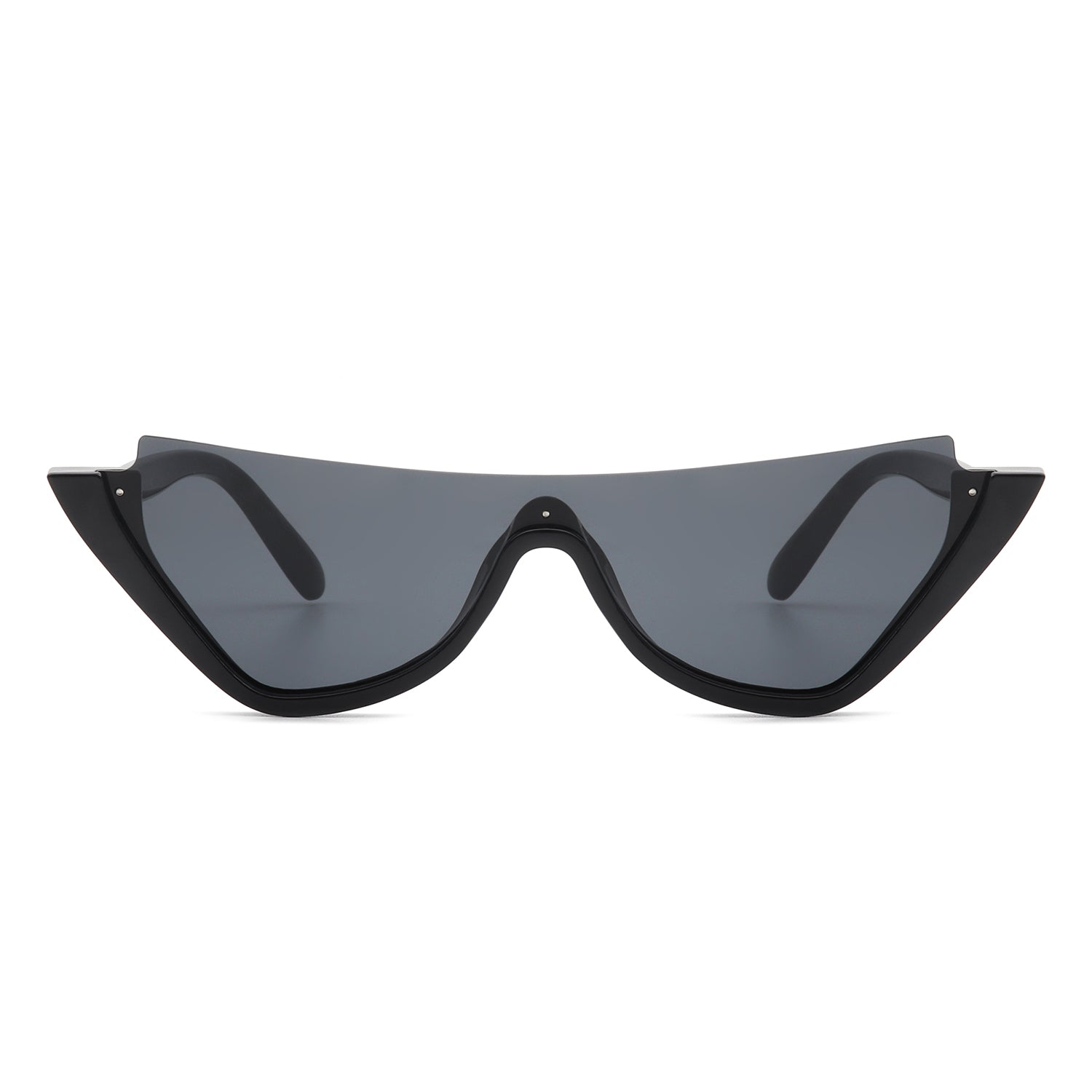 S1187 - Retro Half FRAME Vintage Fashion Cat Eye Sunglasses