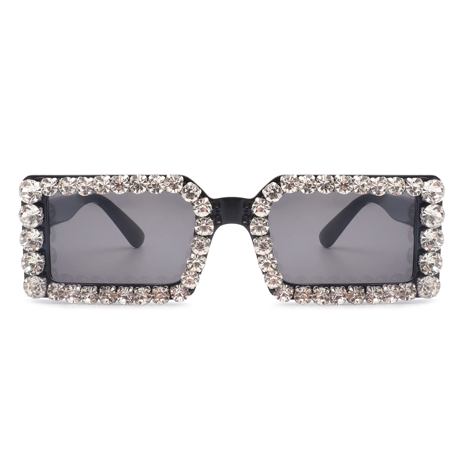 Women's Metal Square Oversized Sunglasses - Wild Fable™ Silver