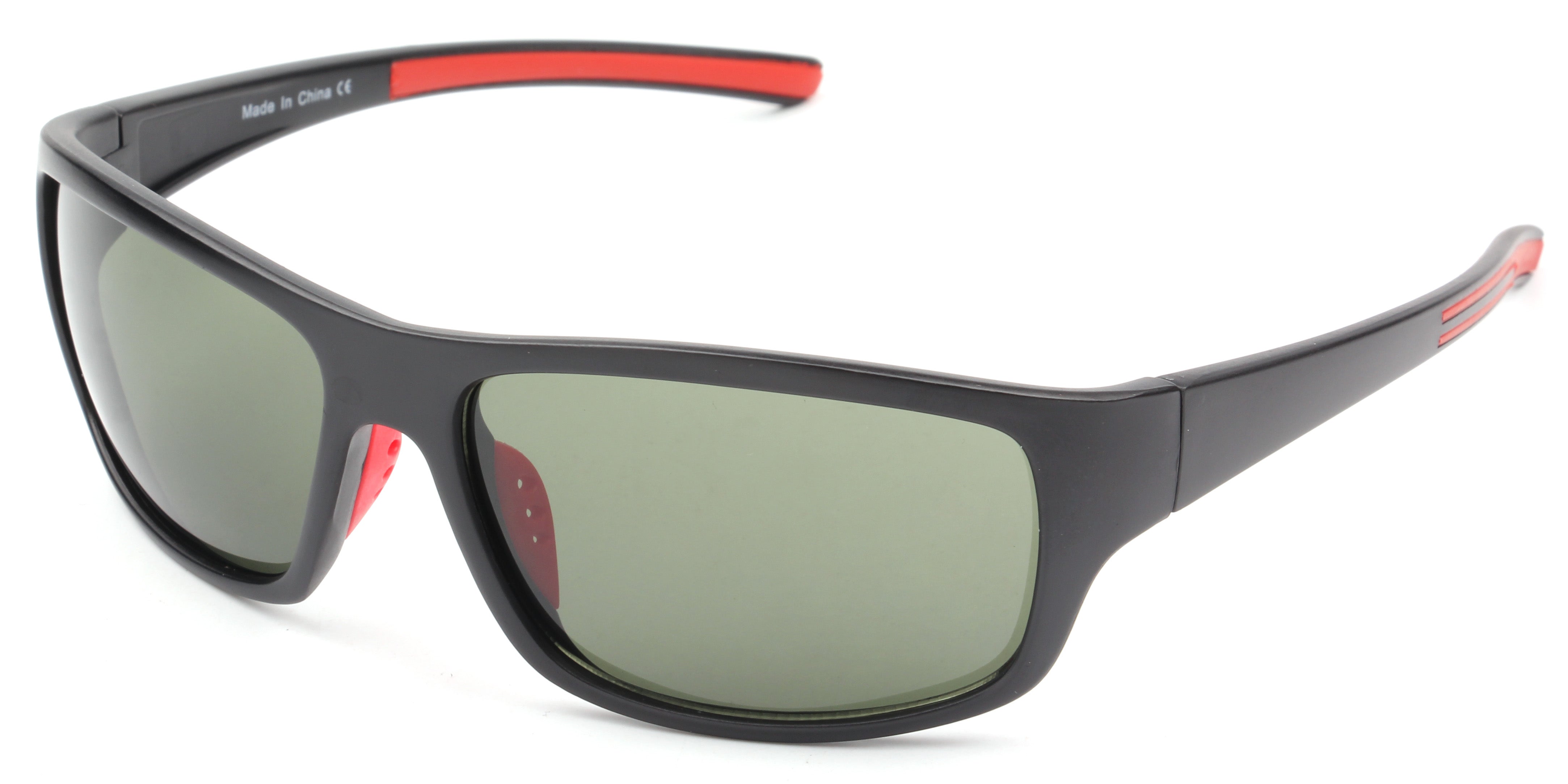 Y3002 - Men Sports Rectangular Sunglasses Olive