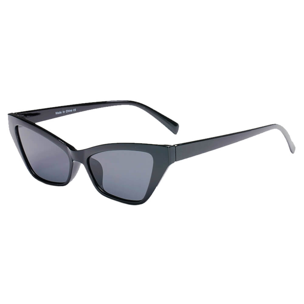 S2092 - Women Cat Eye Fashion Sunglasses Black