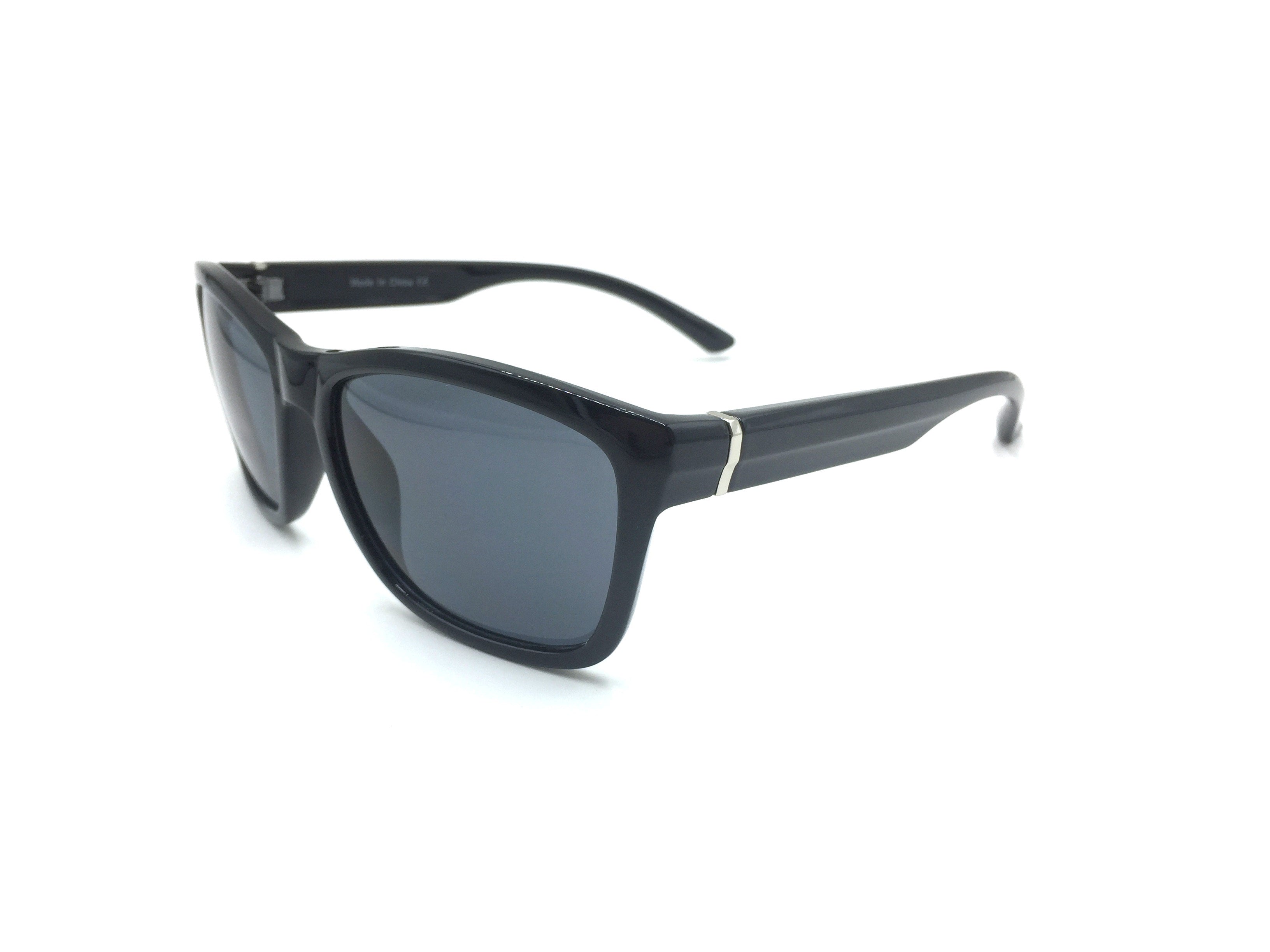 S1101 - Classic Rectangle Fashion Sunglasses Black