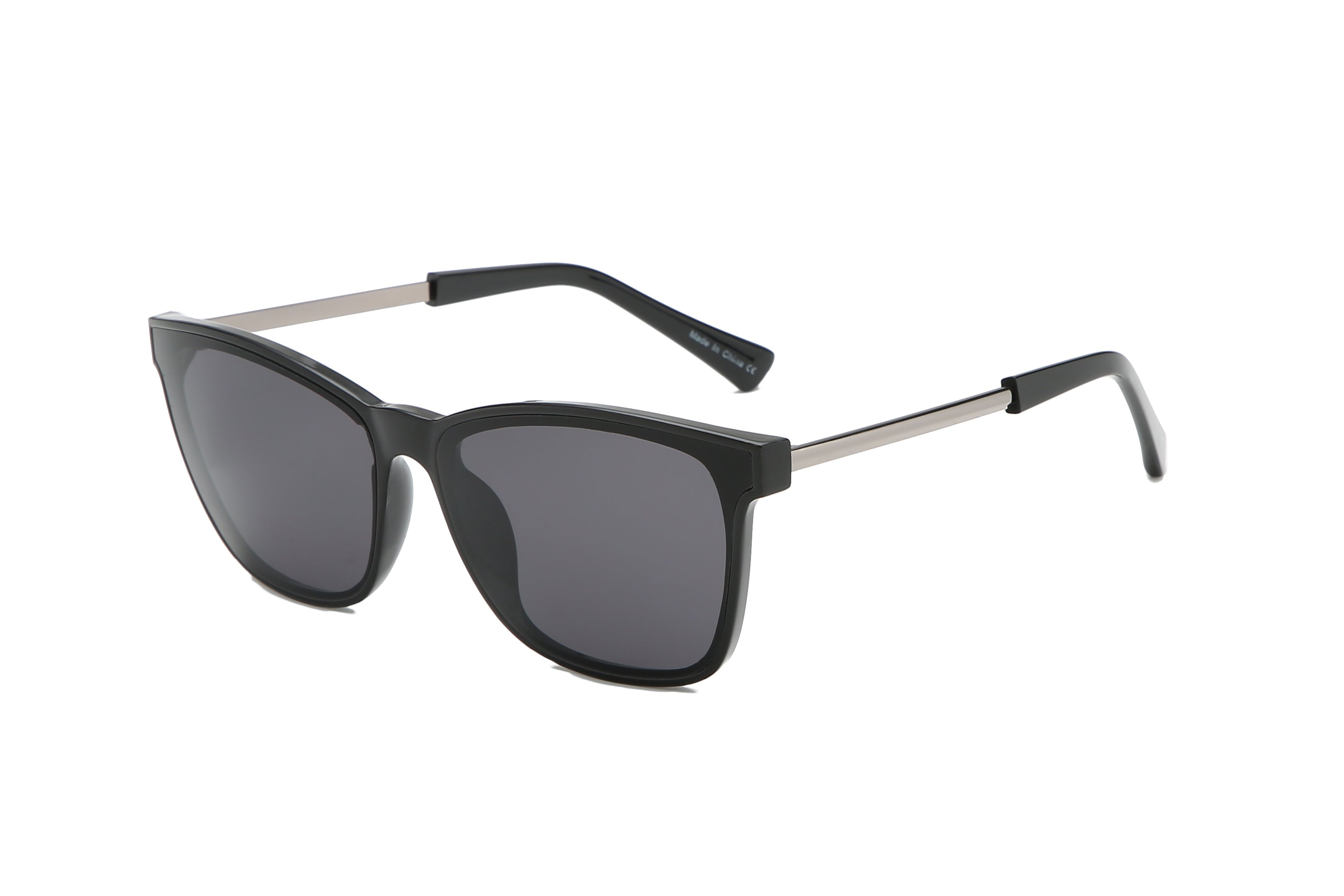 S3029 - Unisex Square Fashion SUNGLASSES Black