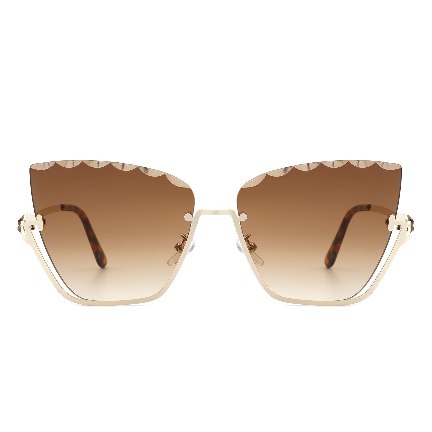 Louis Vuitton Unisex Studded Cat Eye Glasses Sunglasses