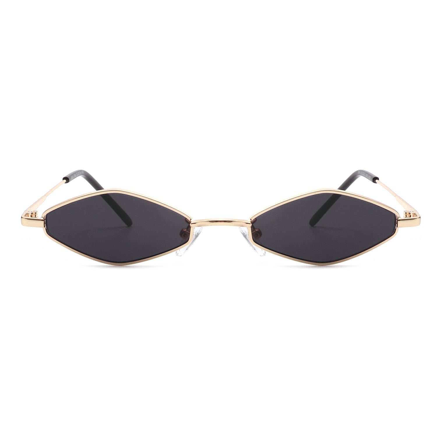 HJ2014 - Slim Narrow Retro DIAMOND Hexagonal Small Fashion Sunglasses