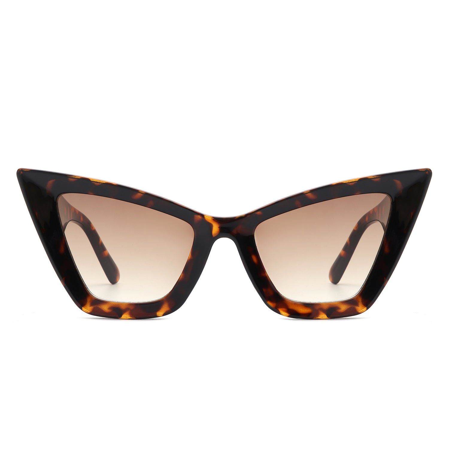 HS1206-1 - Square Retro Fashion High Pointed Cat Eye Wholesale SUNGLASSES