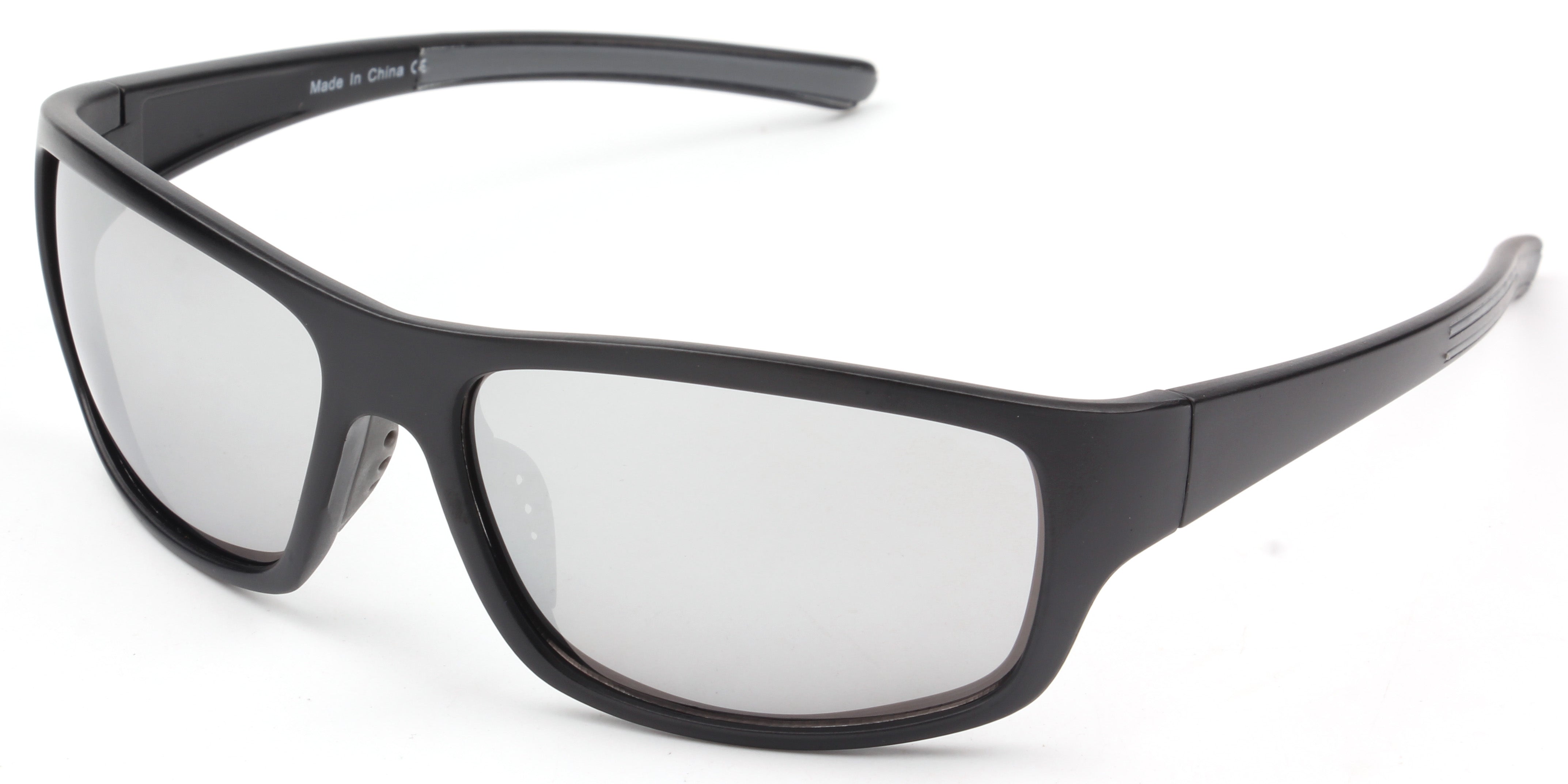 Y3002 - Men Sports Rectangular Sunglasses Grey