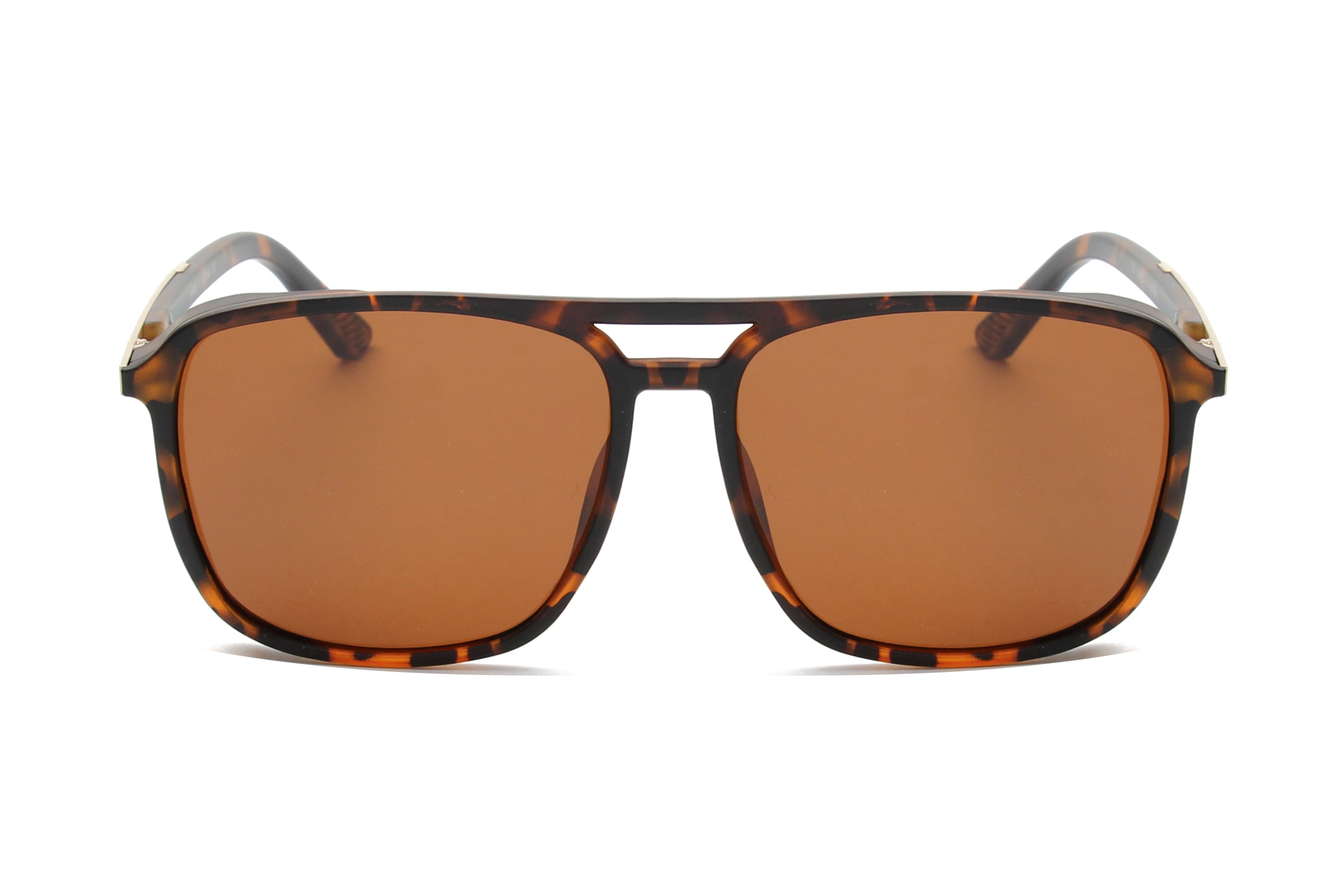 S3027 - Retro Vintage Polarized Square Fashion Sunglasses Assorted/Mixed