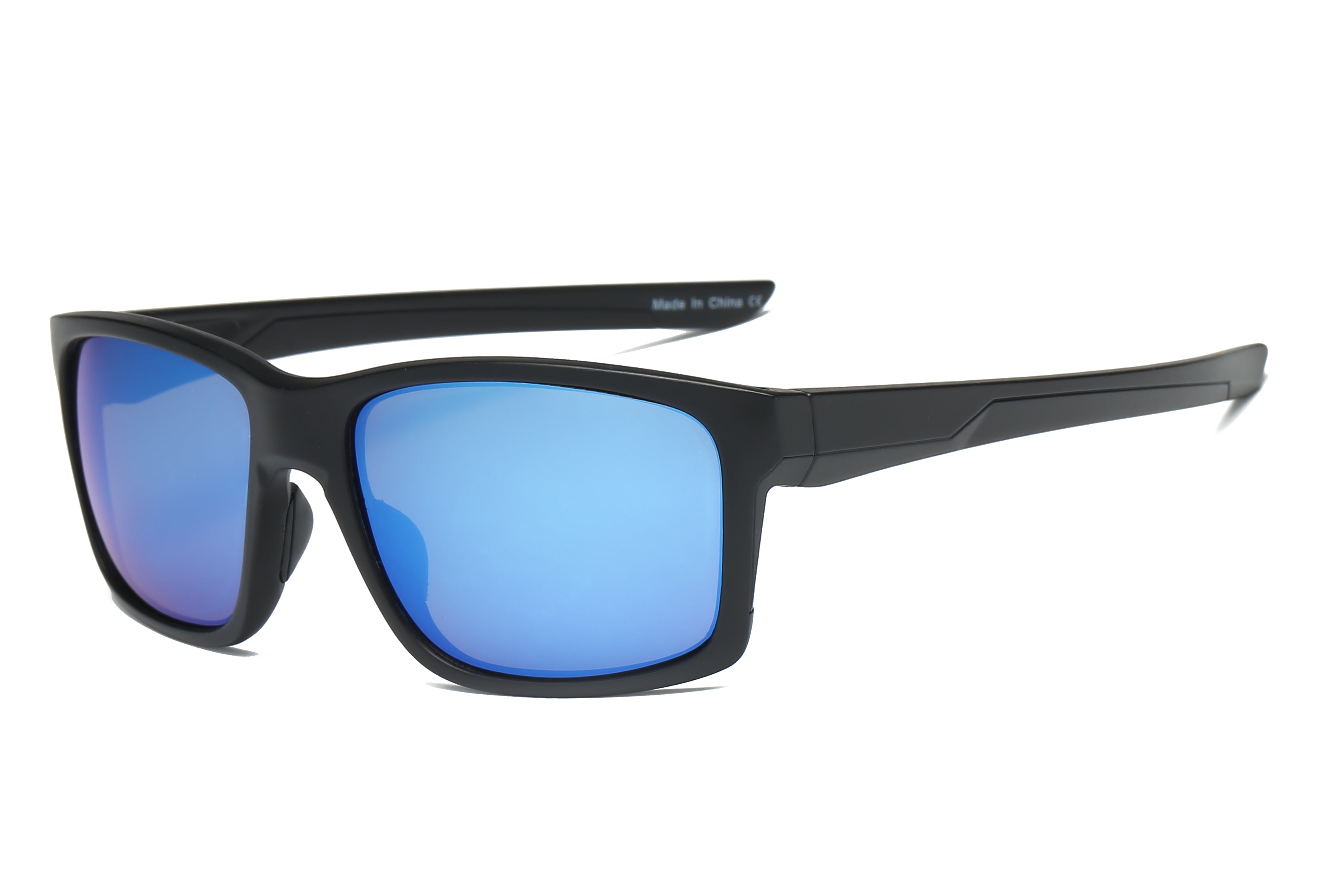 Y1003 - Men Sports Rectangle SUNGLASSES Blue