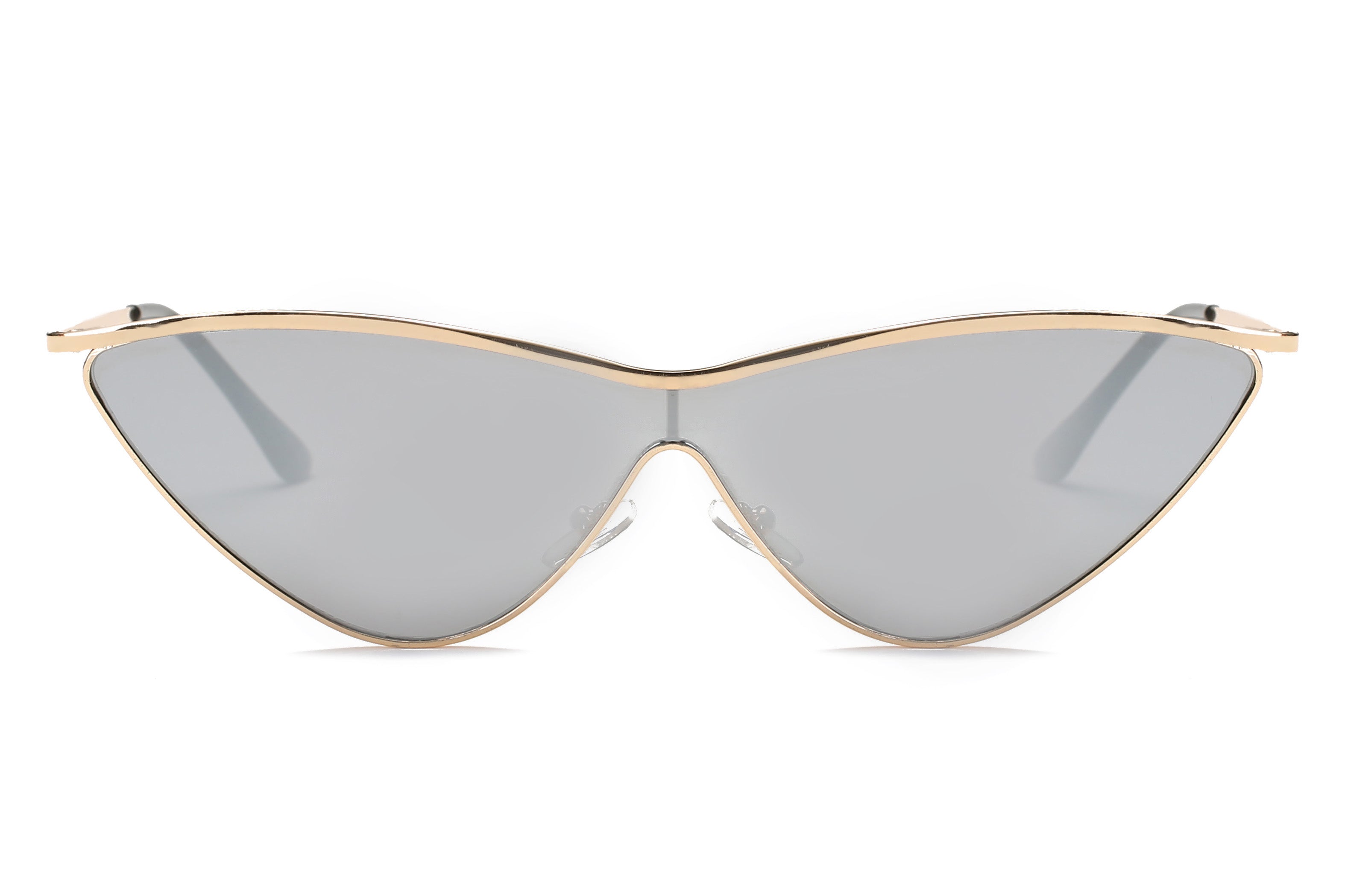 S2067 - Women Metal Cat Eye Sunglasses Assorted/Mixed