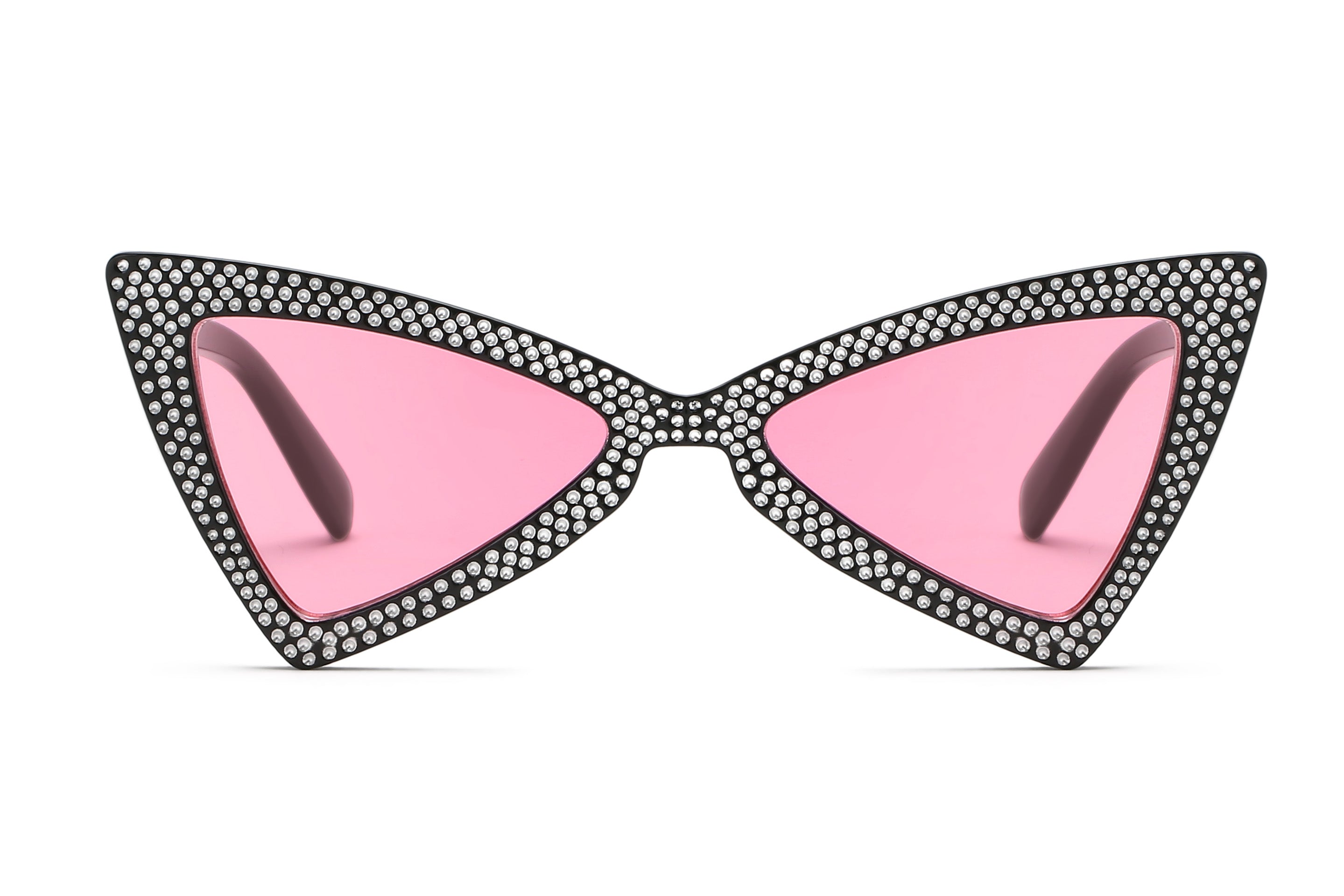 S1078 - Women Retro VINTAGE Extreme Cat Eye Sunglasses Pink