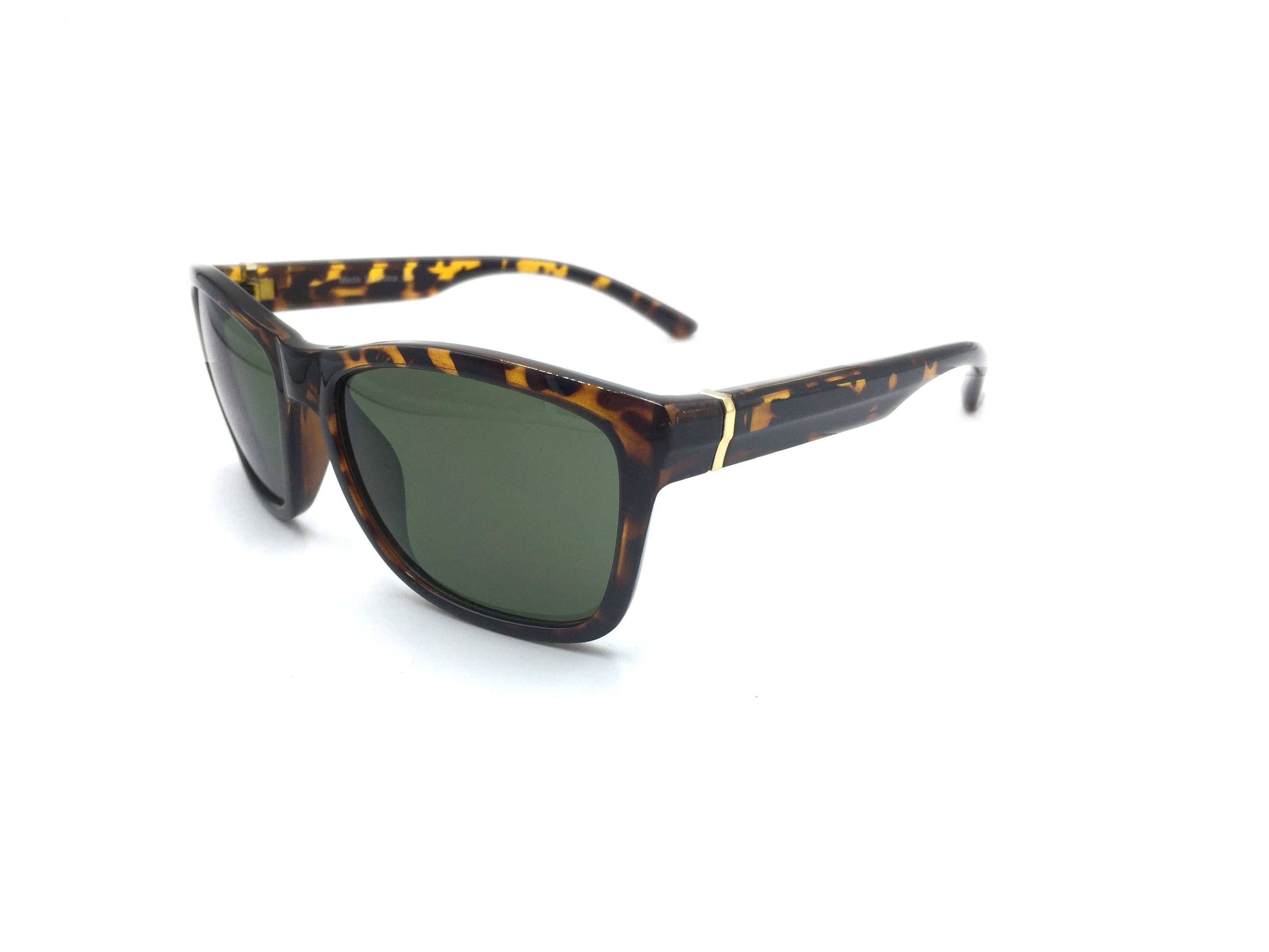 S1101 - Classic Rectangle FASHION SUNGLASSES Tortoise