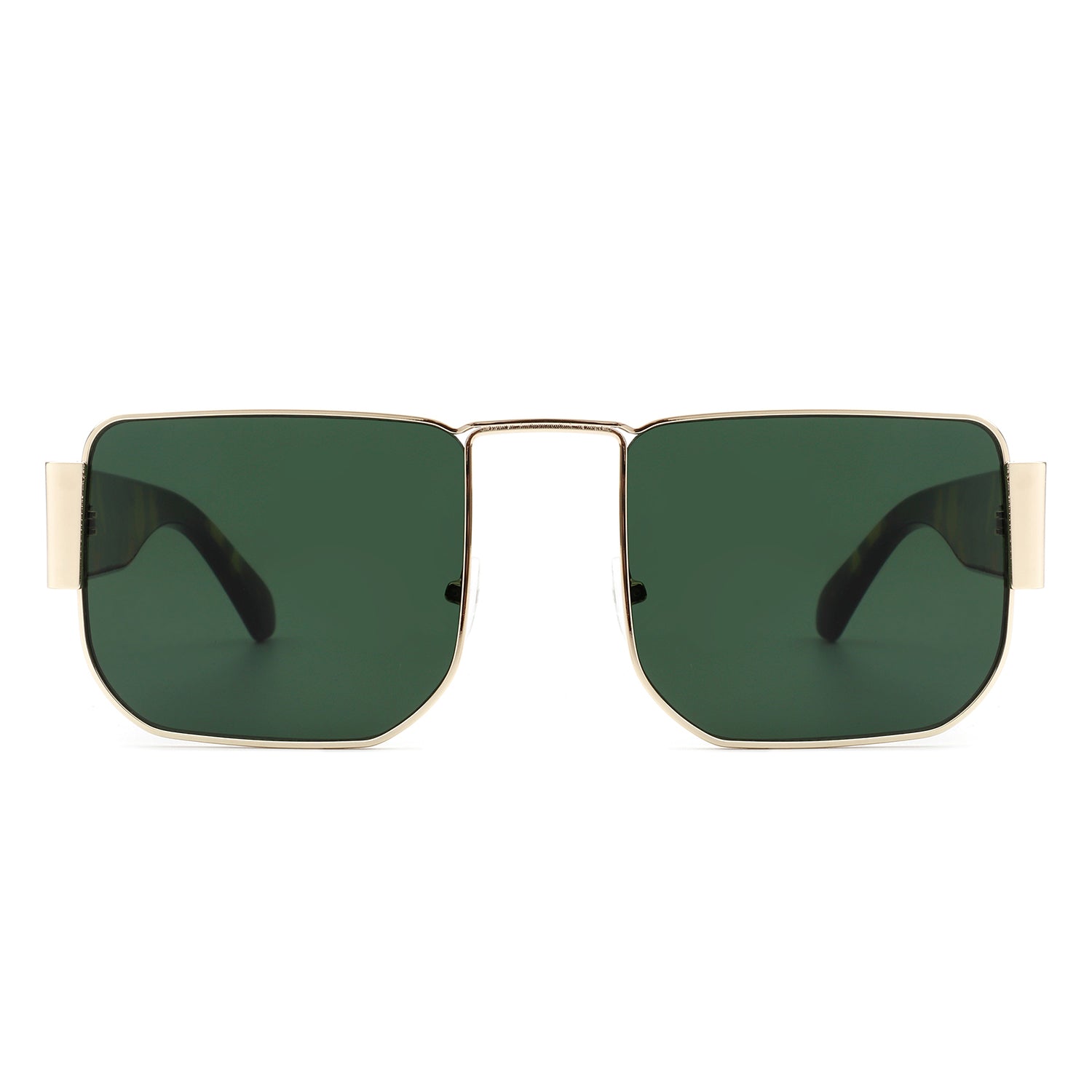 HJ2032 - Square Retro Flat Top Tinted Vintage FASHION SUNGLASSES