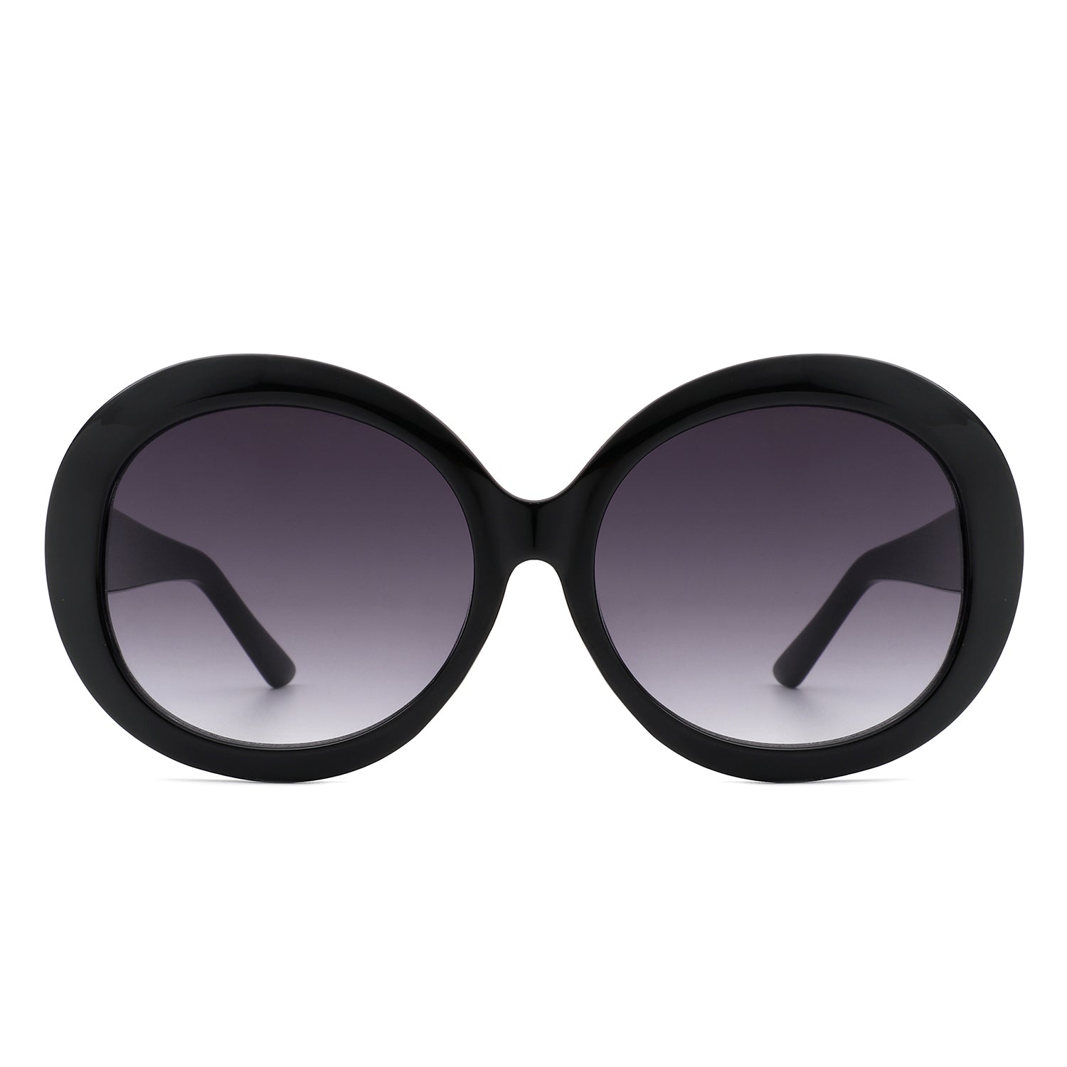 S1199 - Women Oversize Retro Circle Large Fashion Round Sunglasses