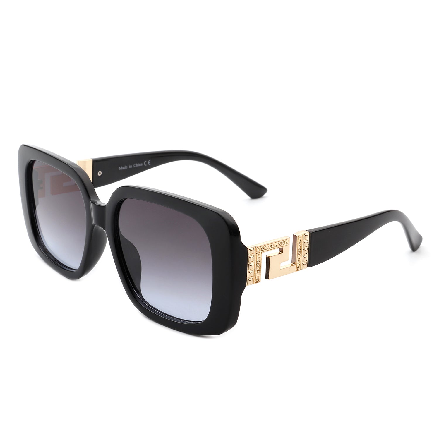 S2118 - Square Chic Flat Top Tinted Women Fashion Sunglasses - Iris Fashion