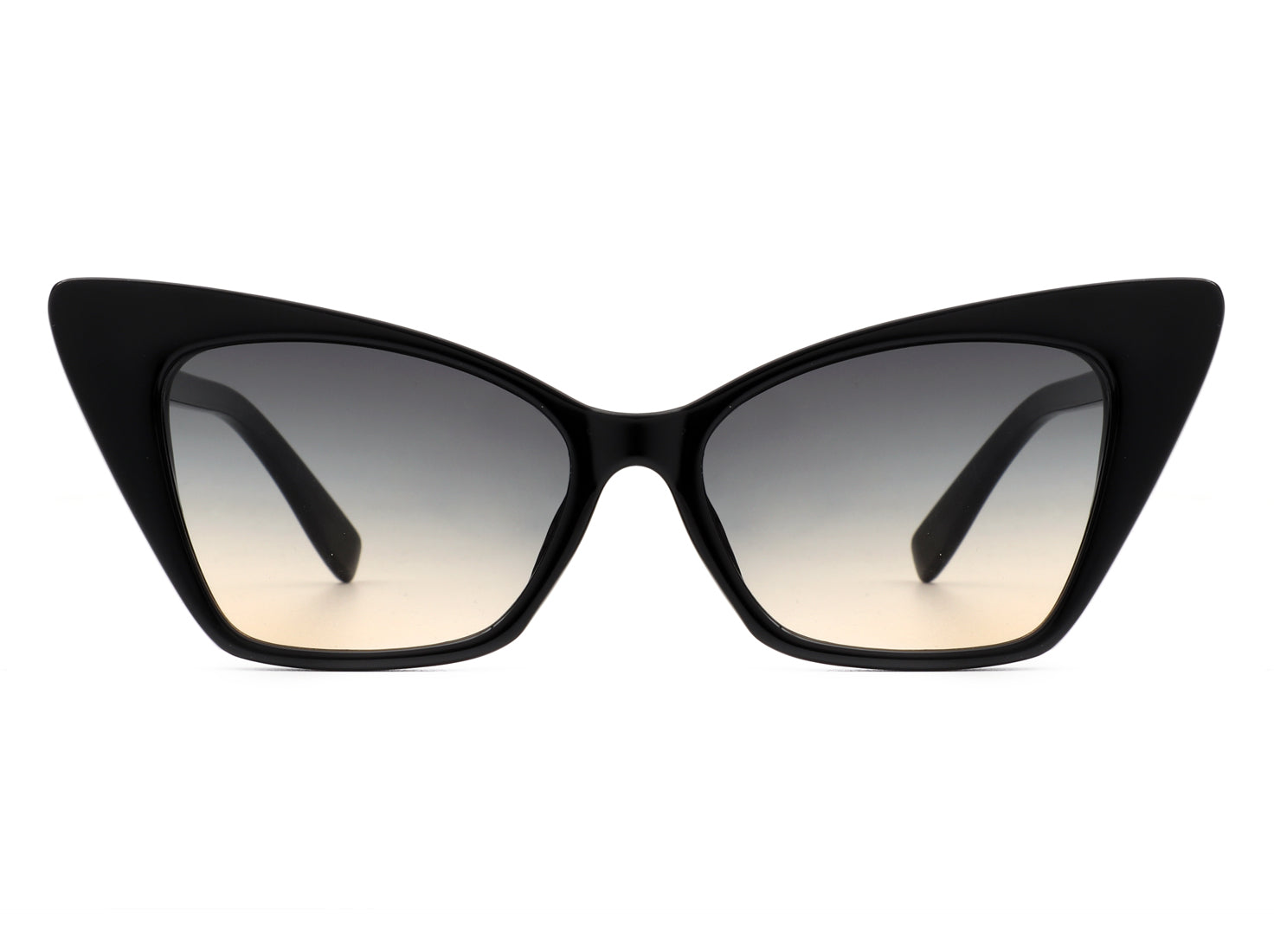 HS1012 - Retro Vintage High Pointed Cat Eye FASHION SUNGLASSES