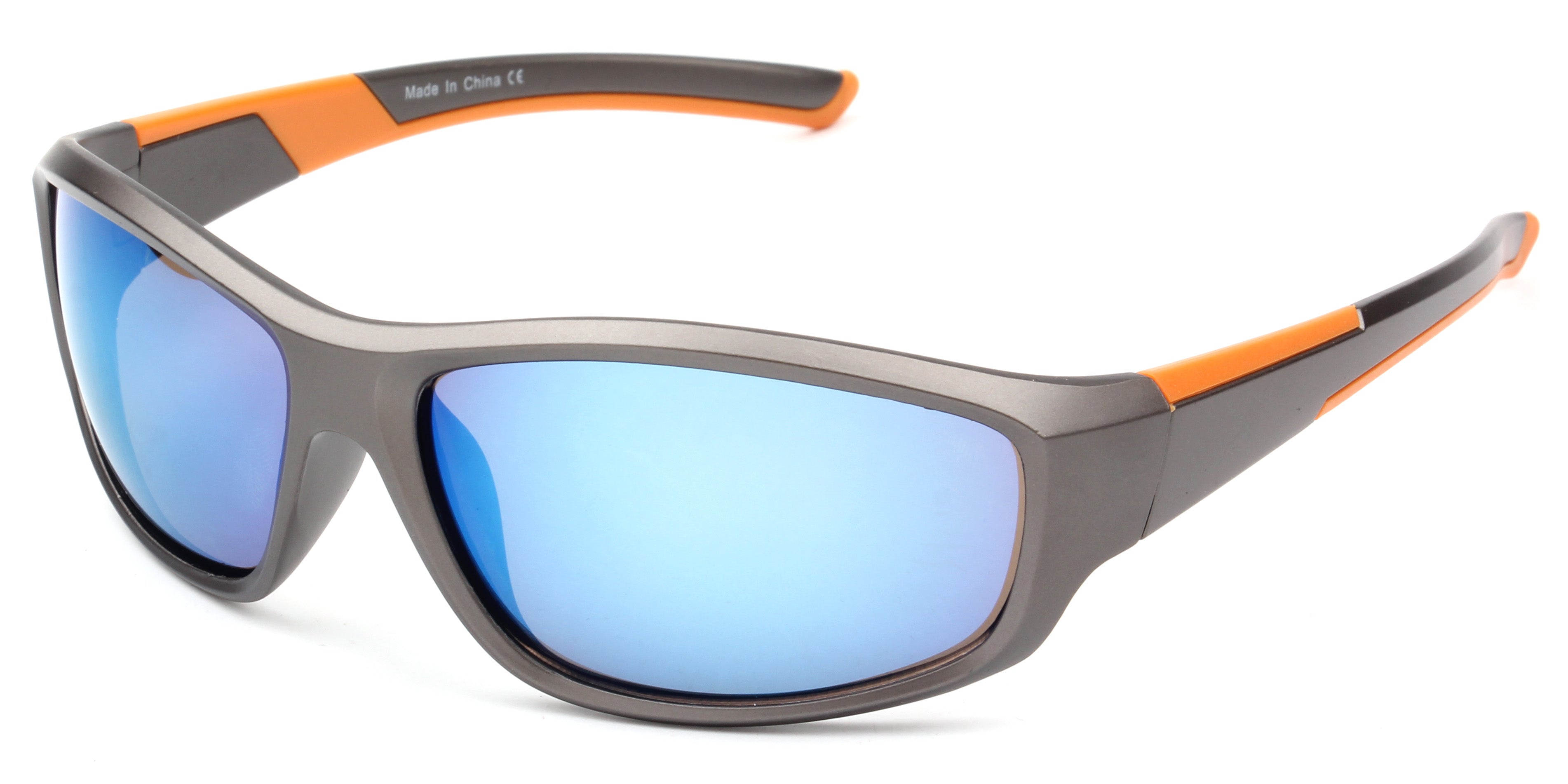 Y3001 - Men Sports Rectangular Sunglasses Blue