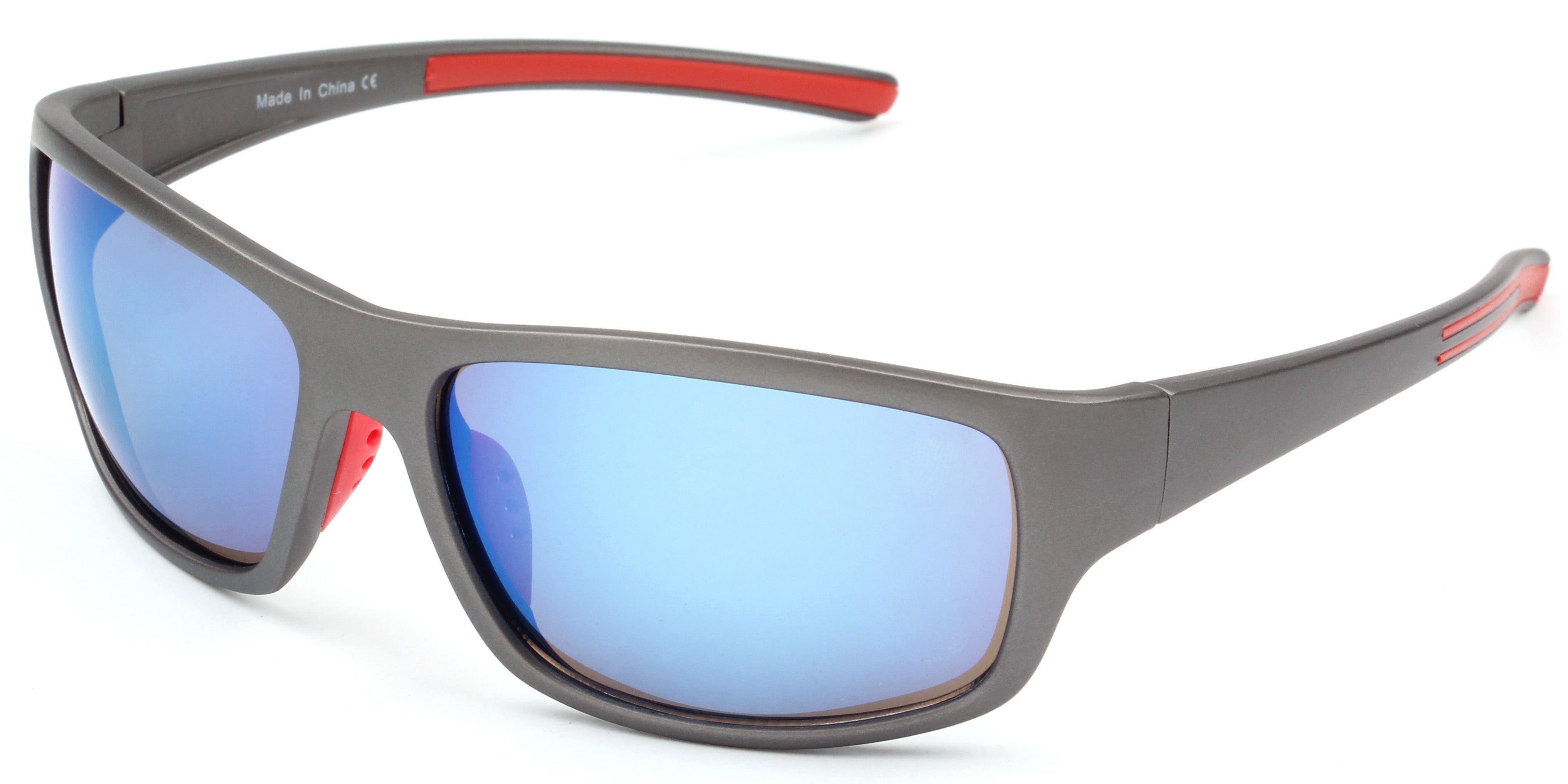 Y3002 - Men Sports Rectangular Sunglasses Blue