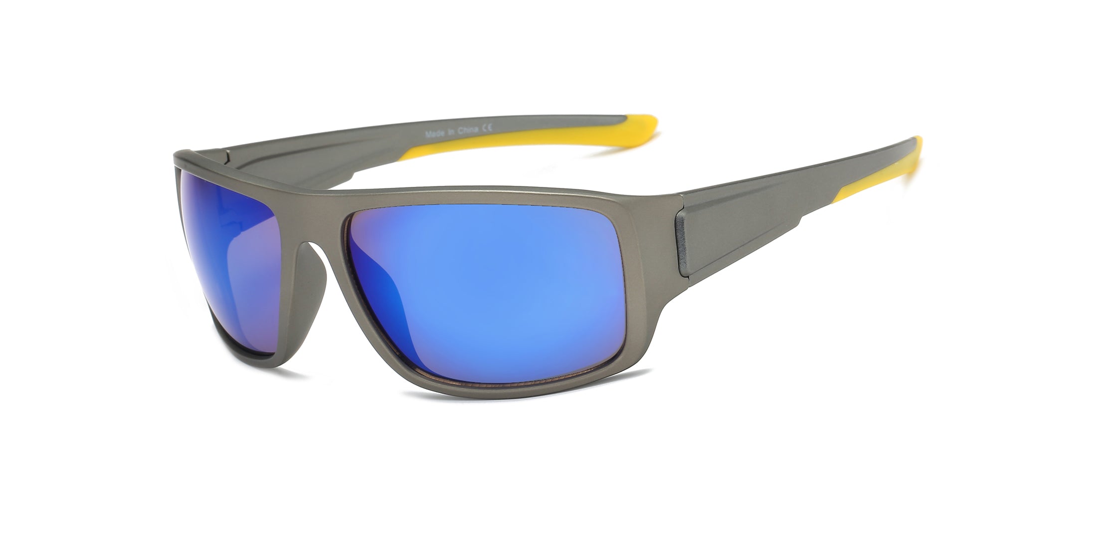 Y2001 - Men Rectangle Sports Sunglasses Blue