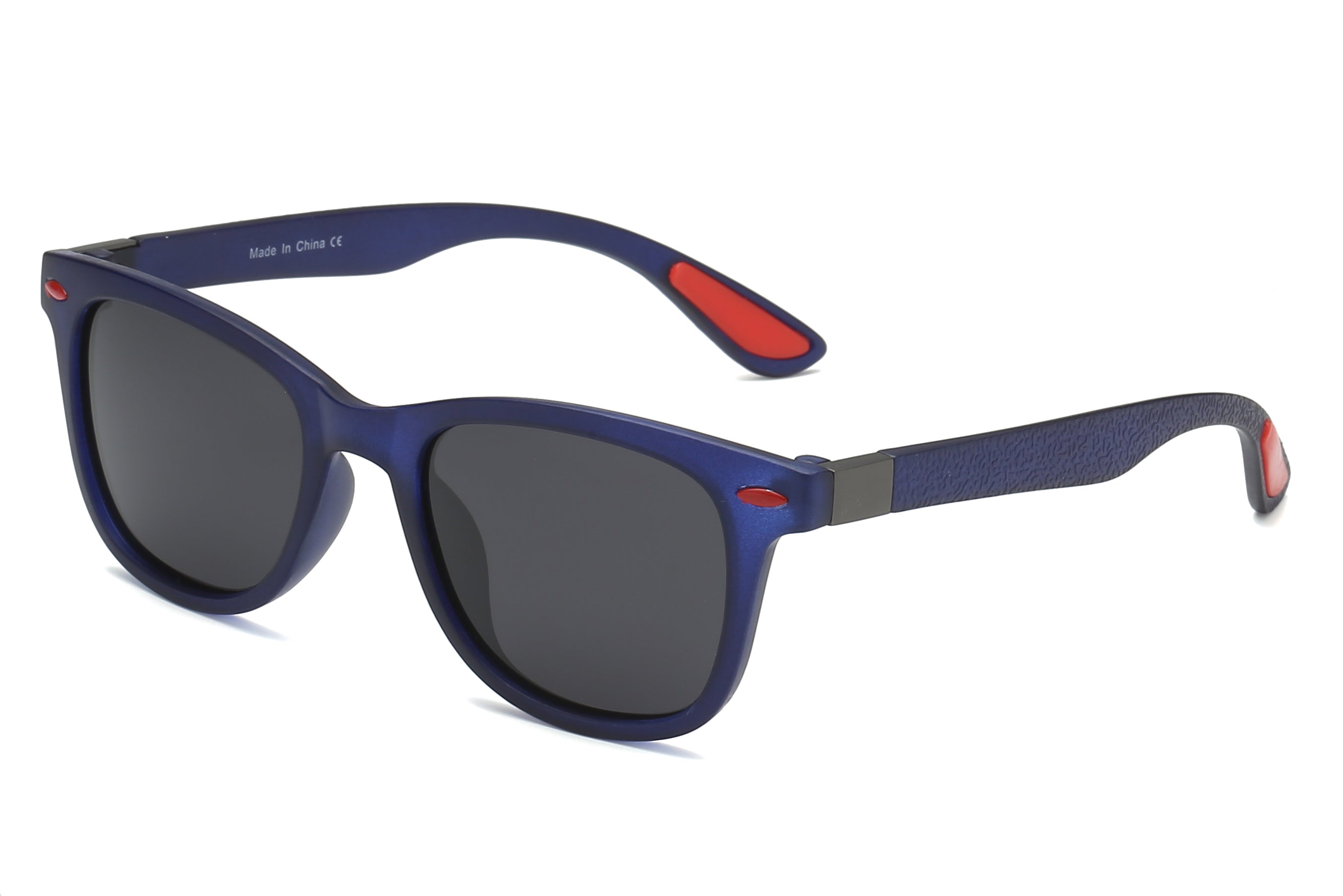 P2093 - Classic Retro Vintage Polarized FASHION SUNGLASSES Navy Blue