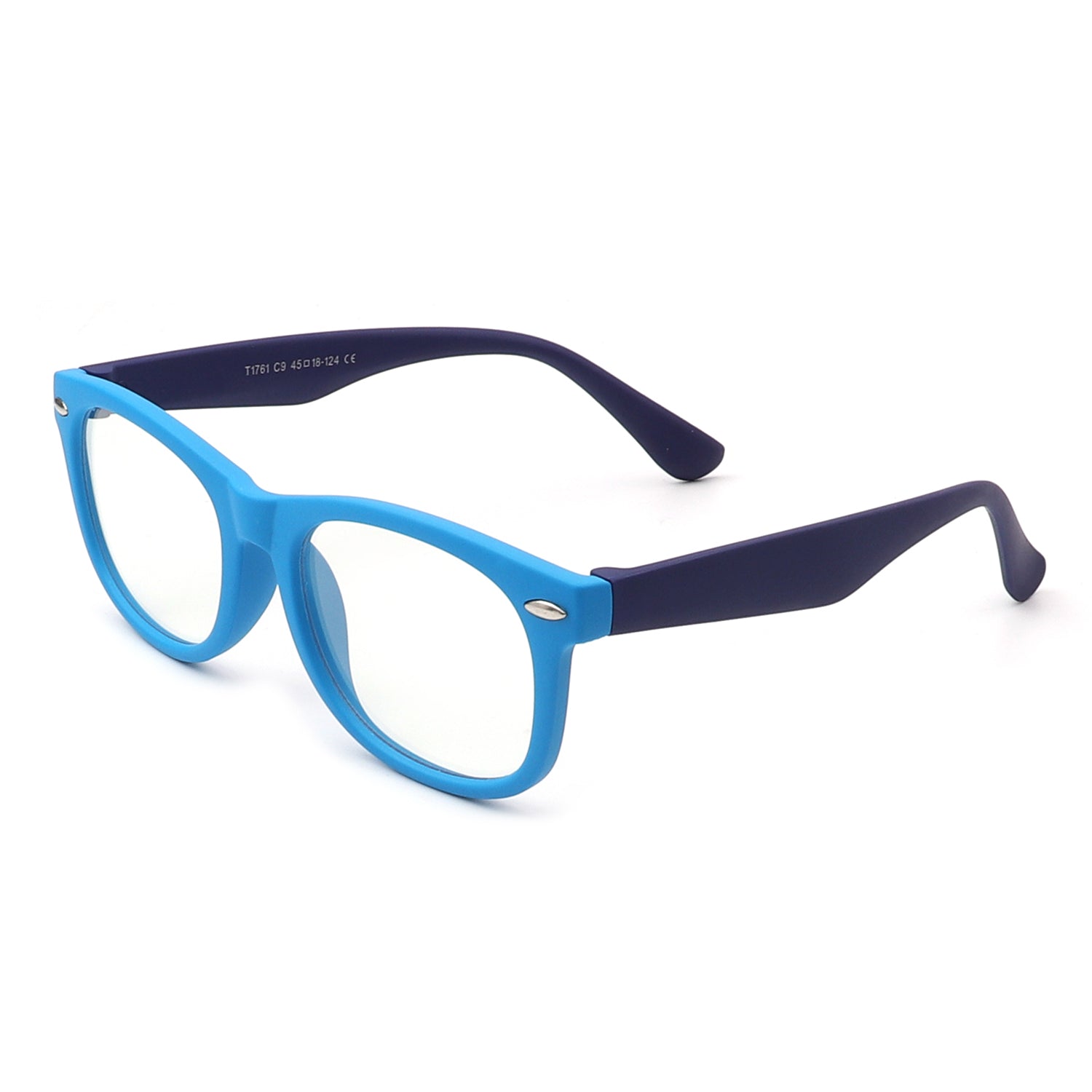 blue nerd glasses