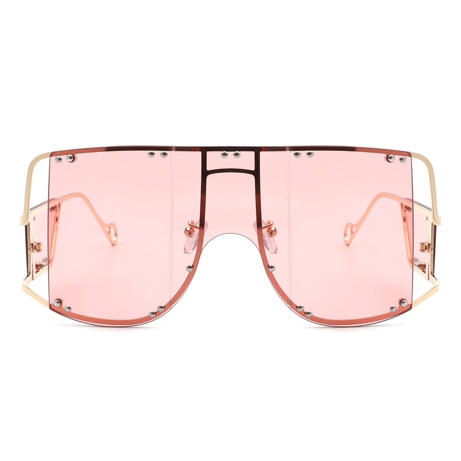 HJ3007-1 - Oversize Square VINTAGE Women Large Fashion Sunglasses