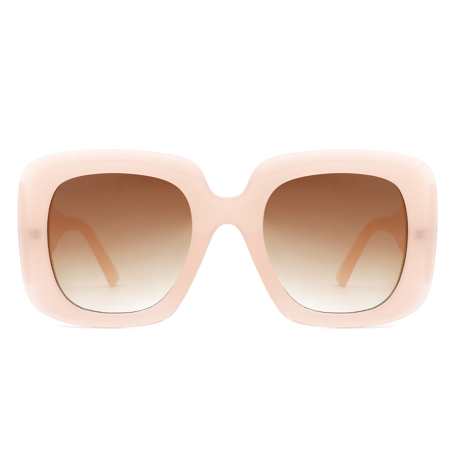 HS1126 - Women Retro Square Oversized Chunky FASHION SUNGLASSES