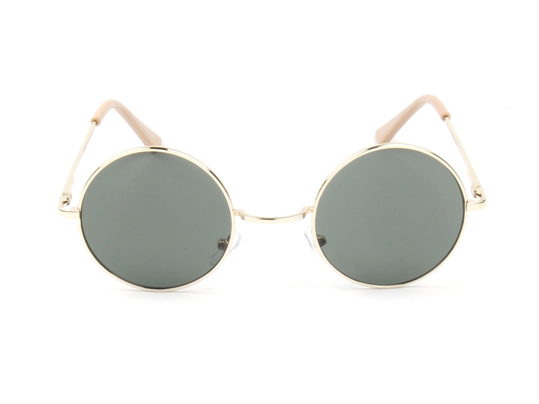 E10 - Retro Lennon-Inspired Circle Round Sunglasses Assorted/Mixed