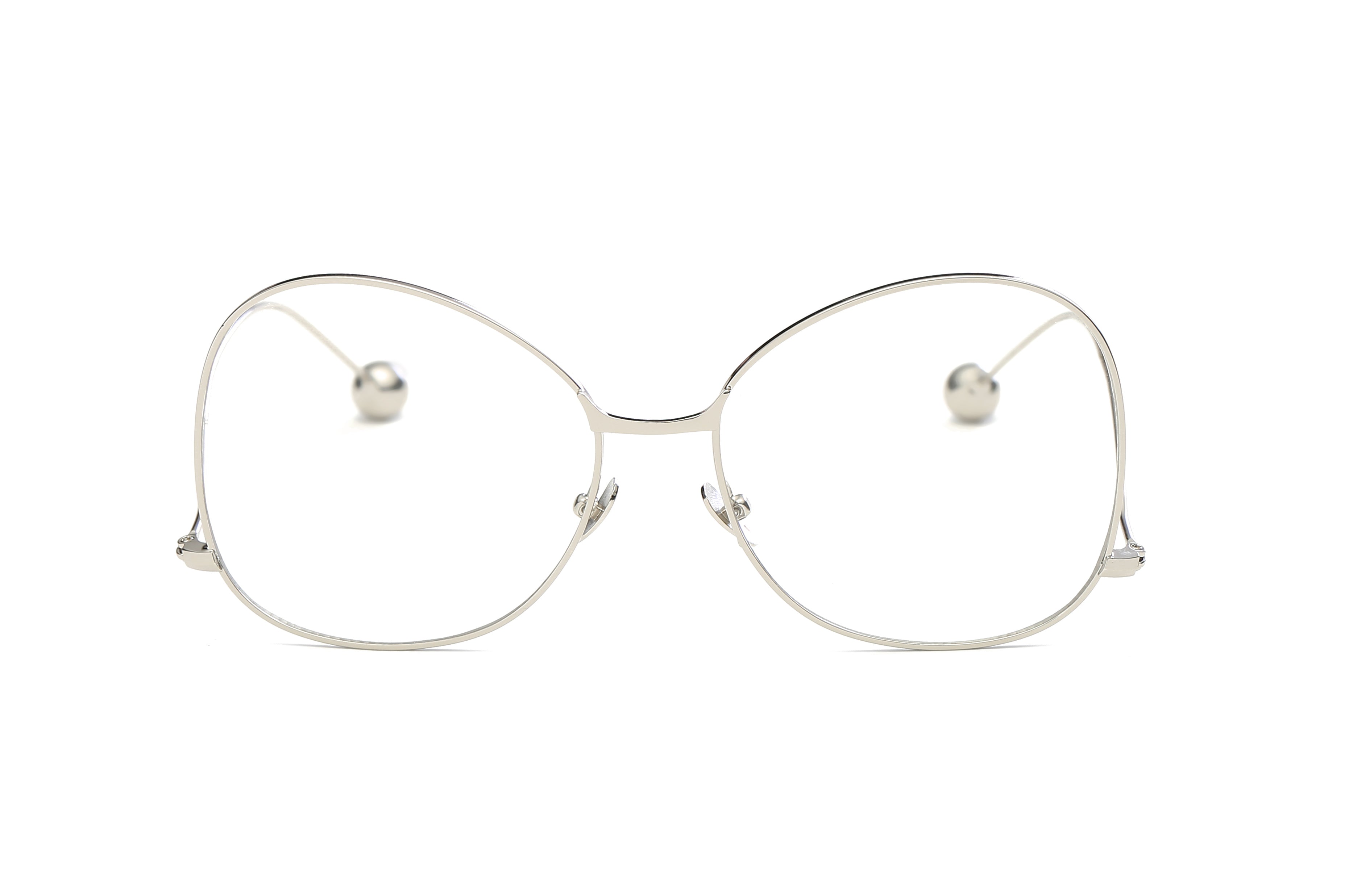 CD05 - Women Large Oversize Blue Light Blocker Fashion Eyeglasses Gold