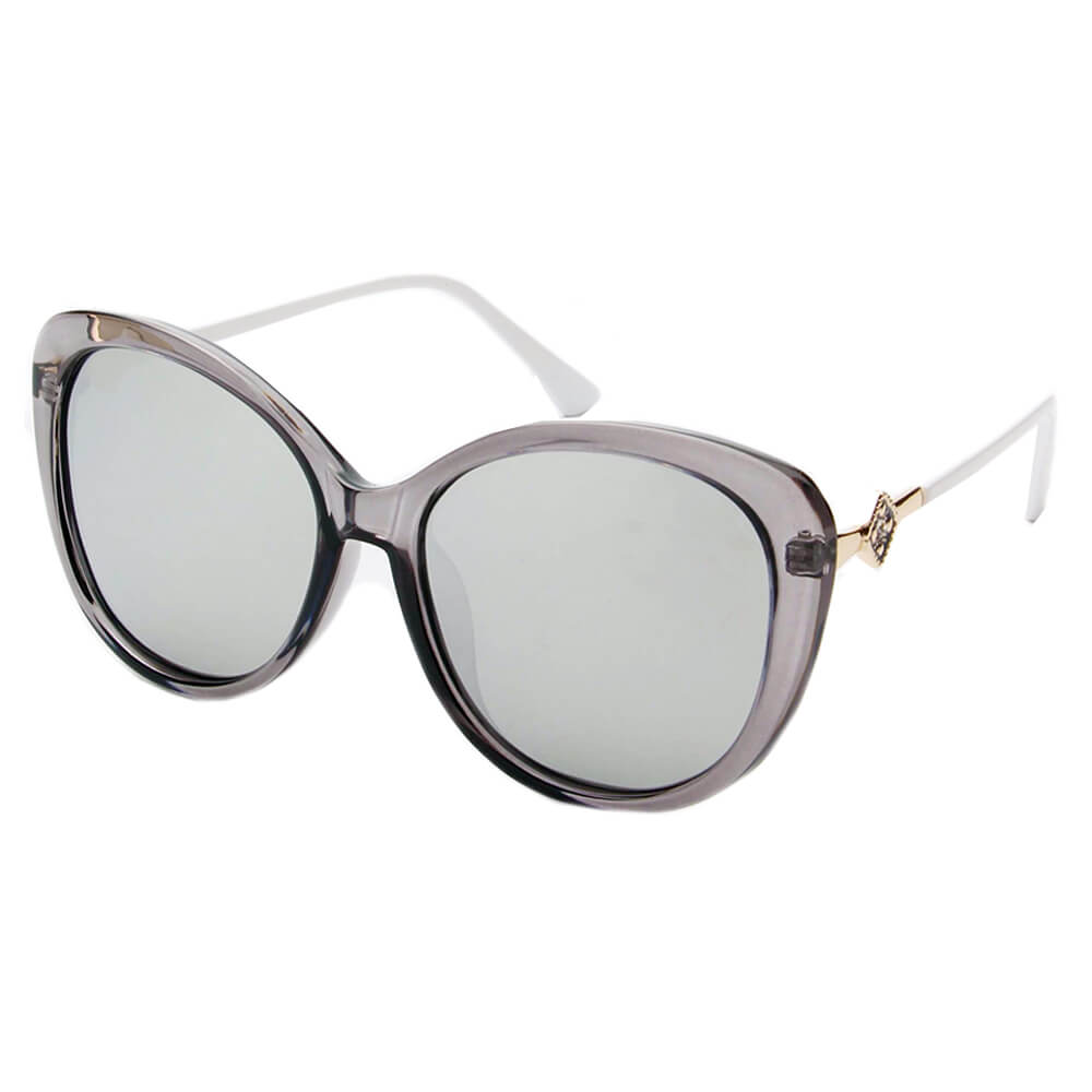 SHIVEDA P1978 - Women Cat Eye Polarized SUNGLASSES Grey