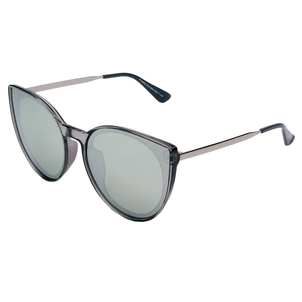 SHIVEDA-PT28022 - Classic Cat Eye Polarized Women Fashion SUNGLASSES Grey