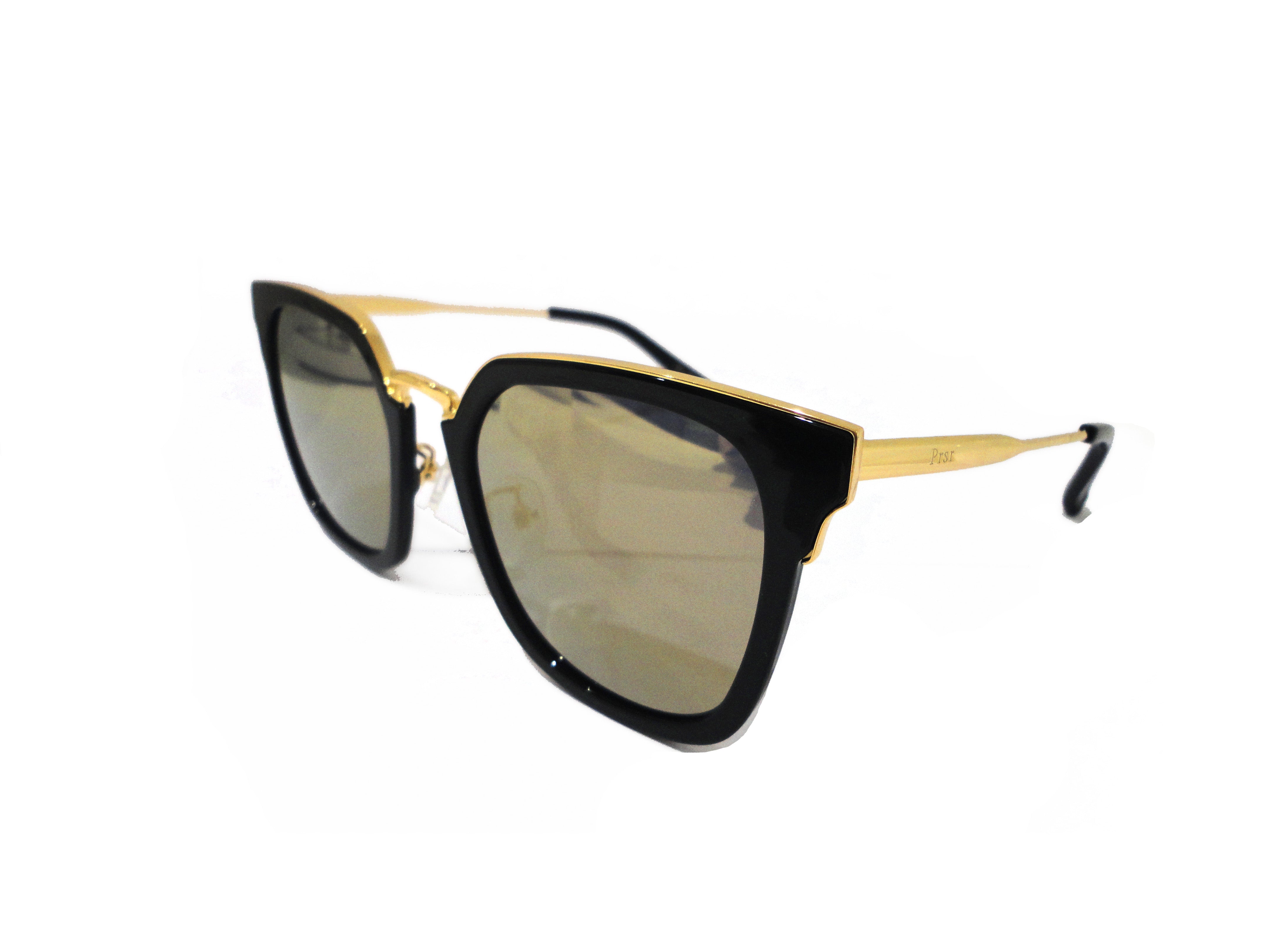 PRSR-T60092 - Women Classic Square Fashion SUNGLASSES Amber