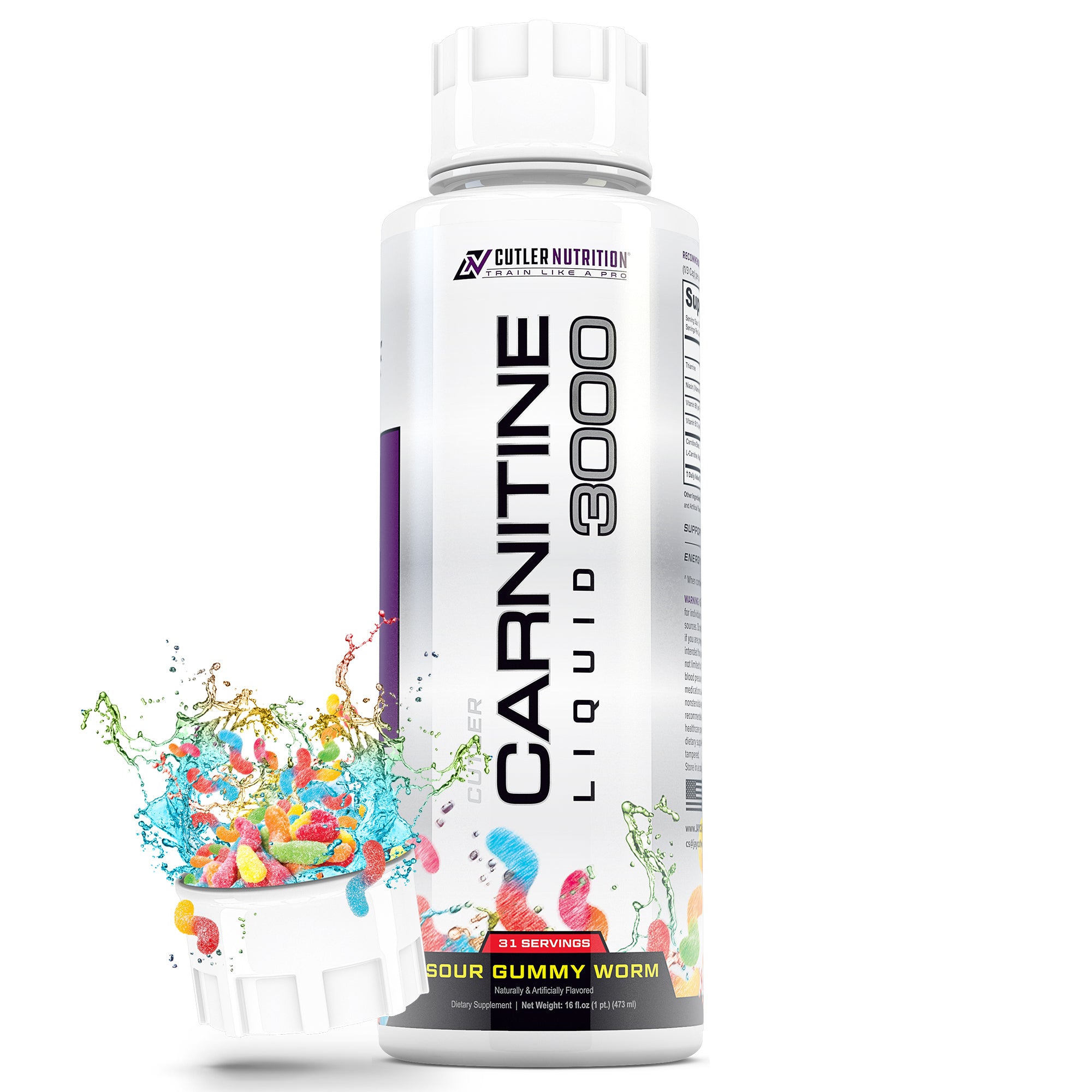 Liquid L-Carnitine 3000 - JayCutler.com product image