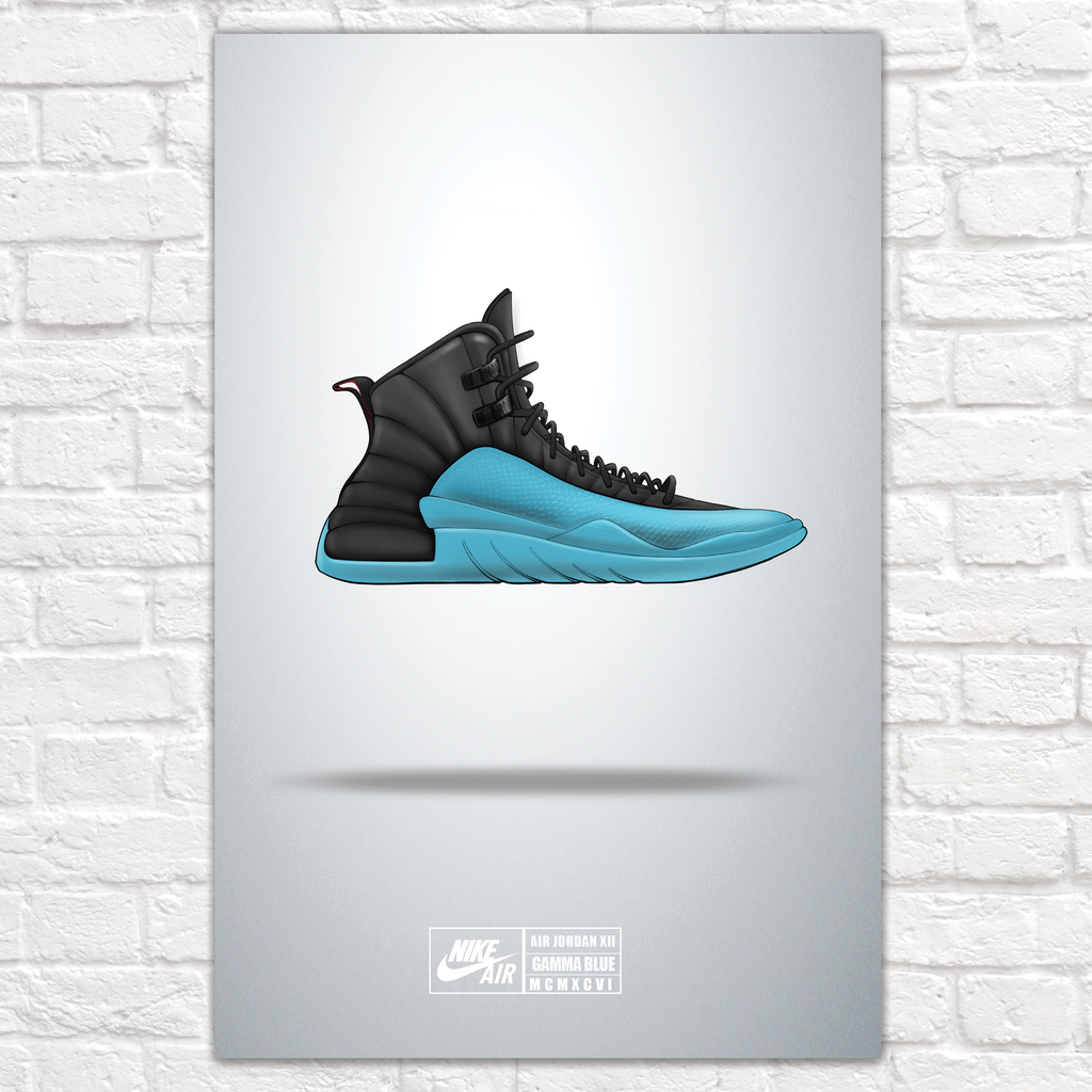 gamma blue jordan 12