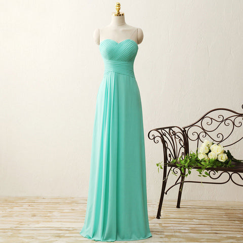 Princess Sweetheart delicacy Sleeveless Open-back Prom Dresses Simple ...