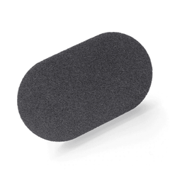 black cleaning sponge