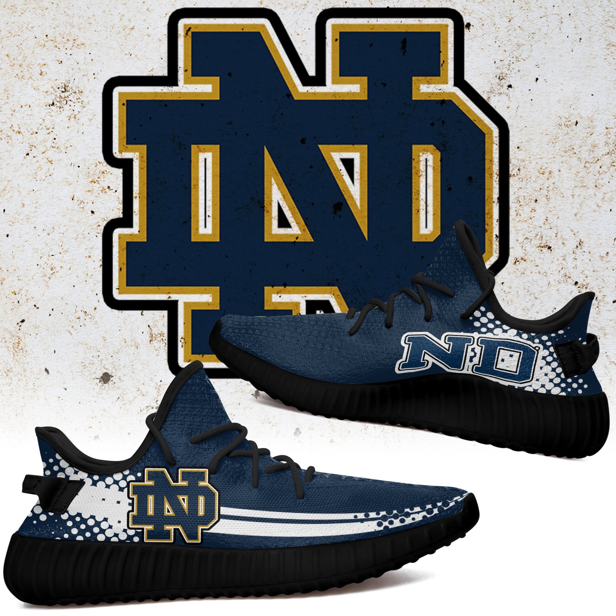 notre dame yeezys