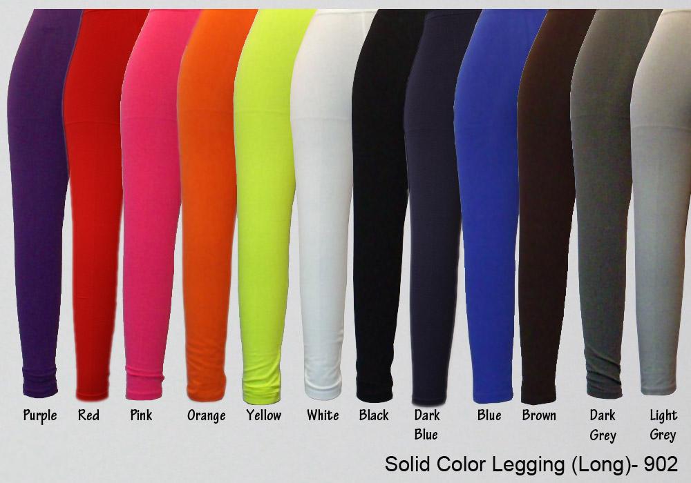 different color leggings