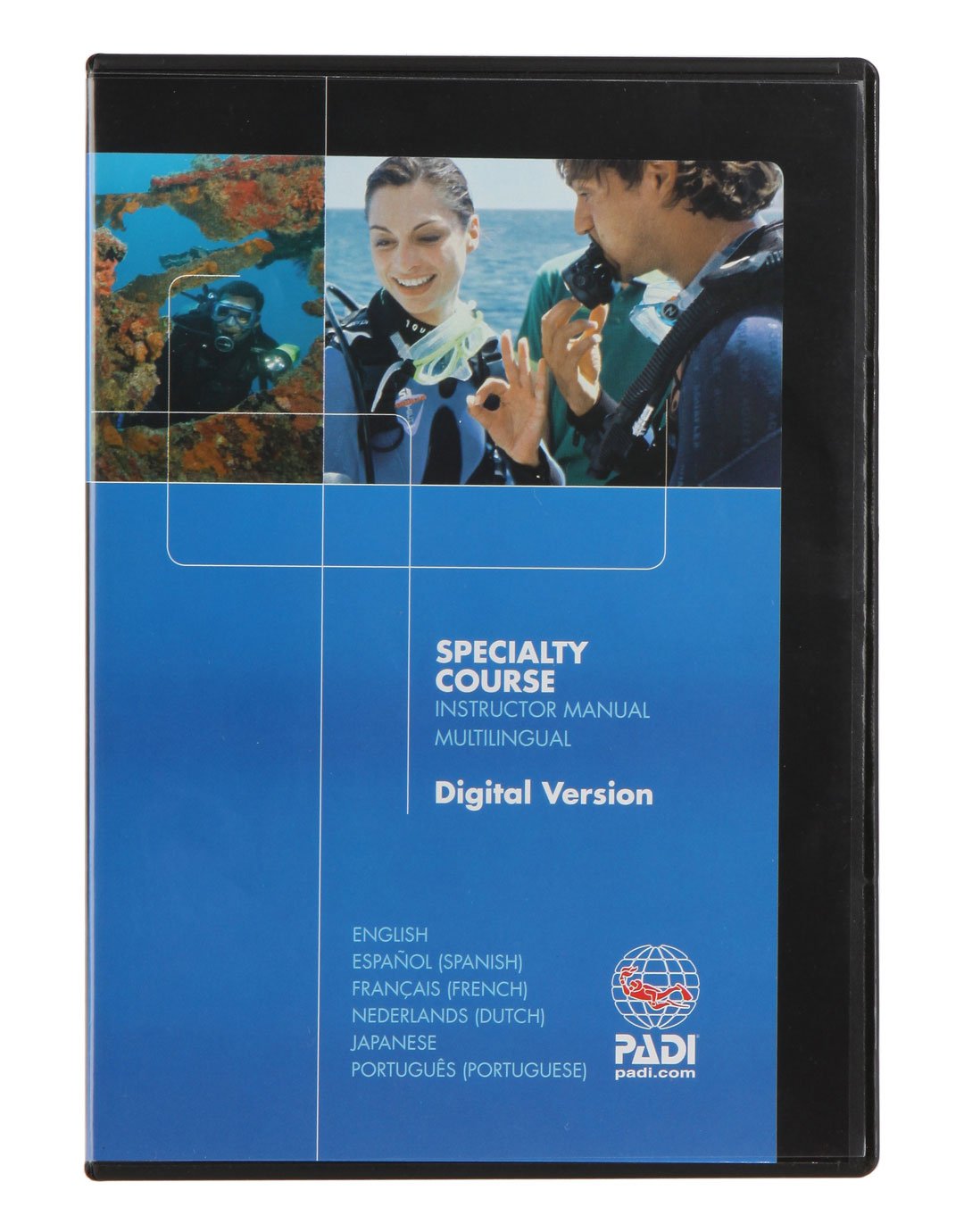 PADI Digital Speciality Instructor Manual CD ROM Simply Scuba UK